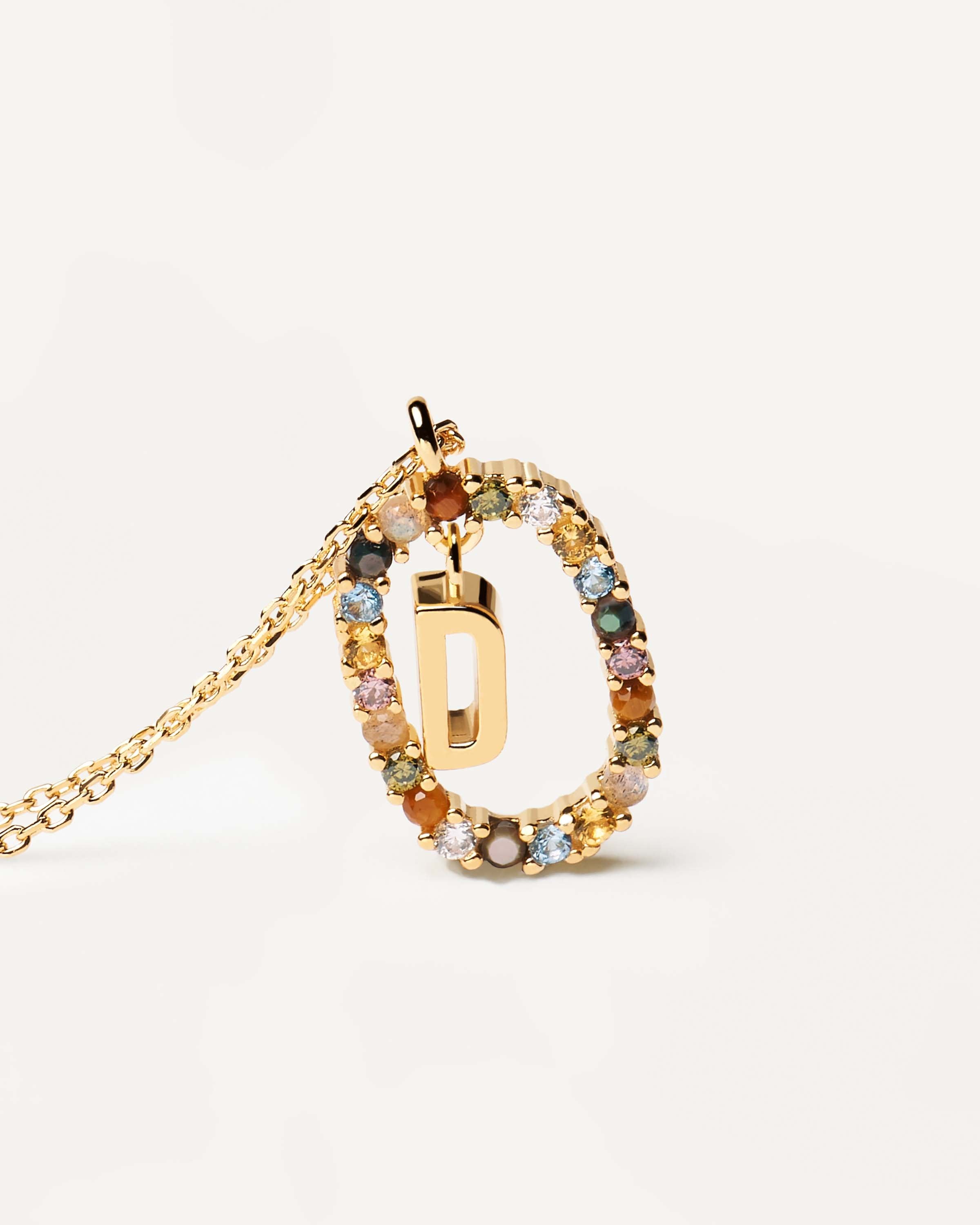 D Initial Necklace for Women - Personalized Alphabet Letter D Pendant Jewelry - Perfect for Gifts, Birthdays, Anniversaries & Everyday Wear