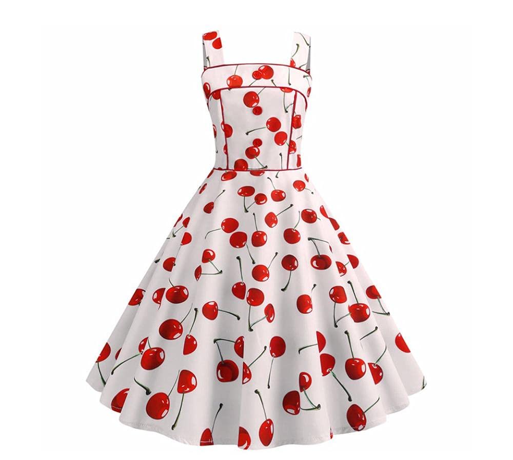 Vintage Women's Party Dress - Elegant Short Sleeve Casual Dress with Retro Style | Perfect for Cocktail Parties, Date Nights & Summer Events