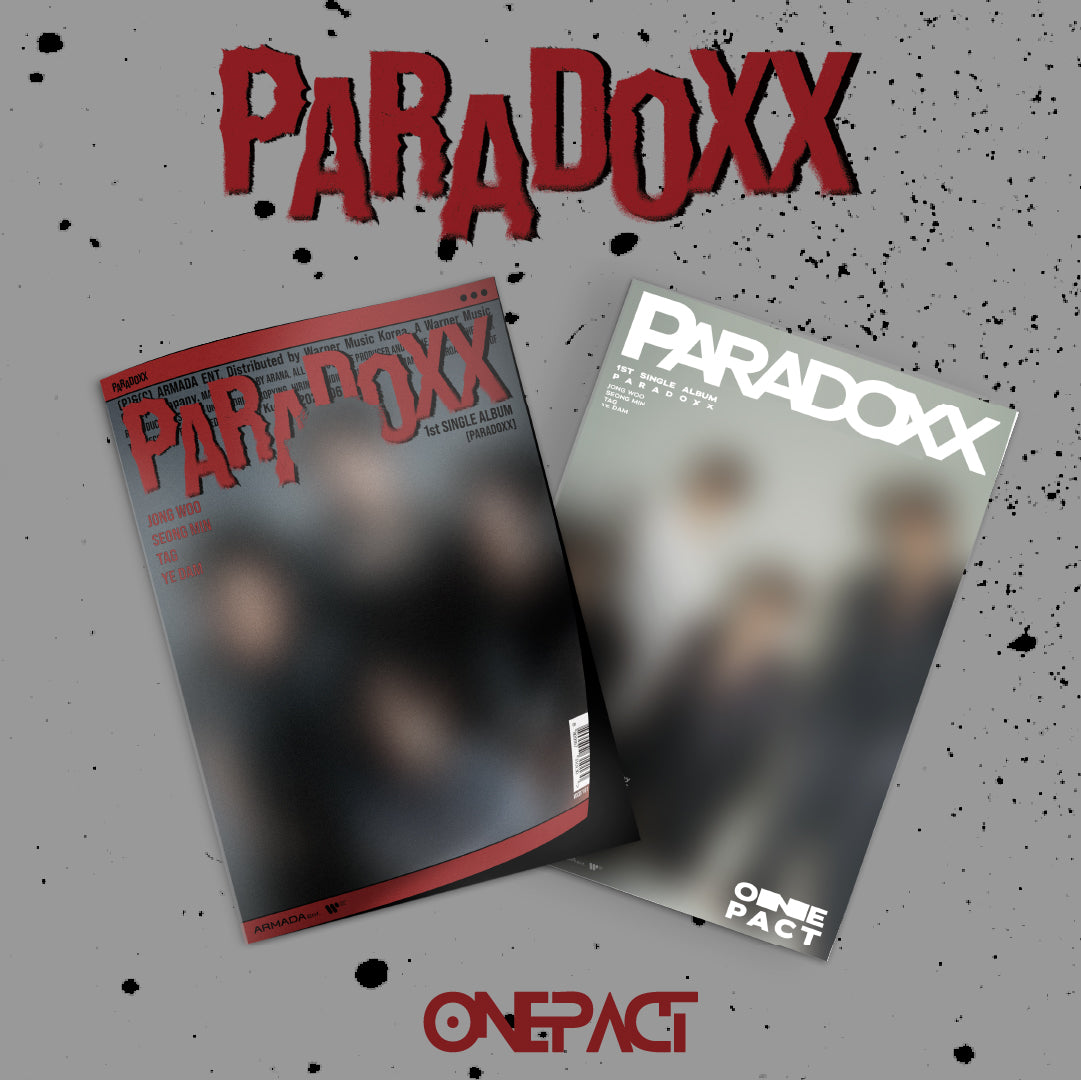 ONE PACT 1st Single Album 'PARADOXX' - Kpop Music CD - Perfect for Kpop Fans, Dance Practice & Music Collections