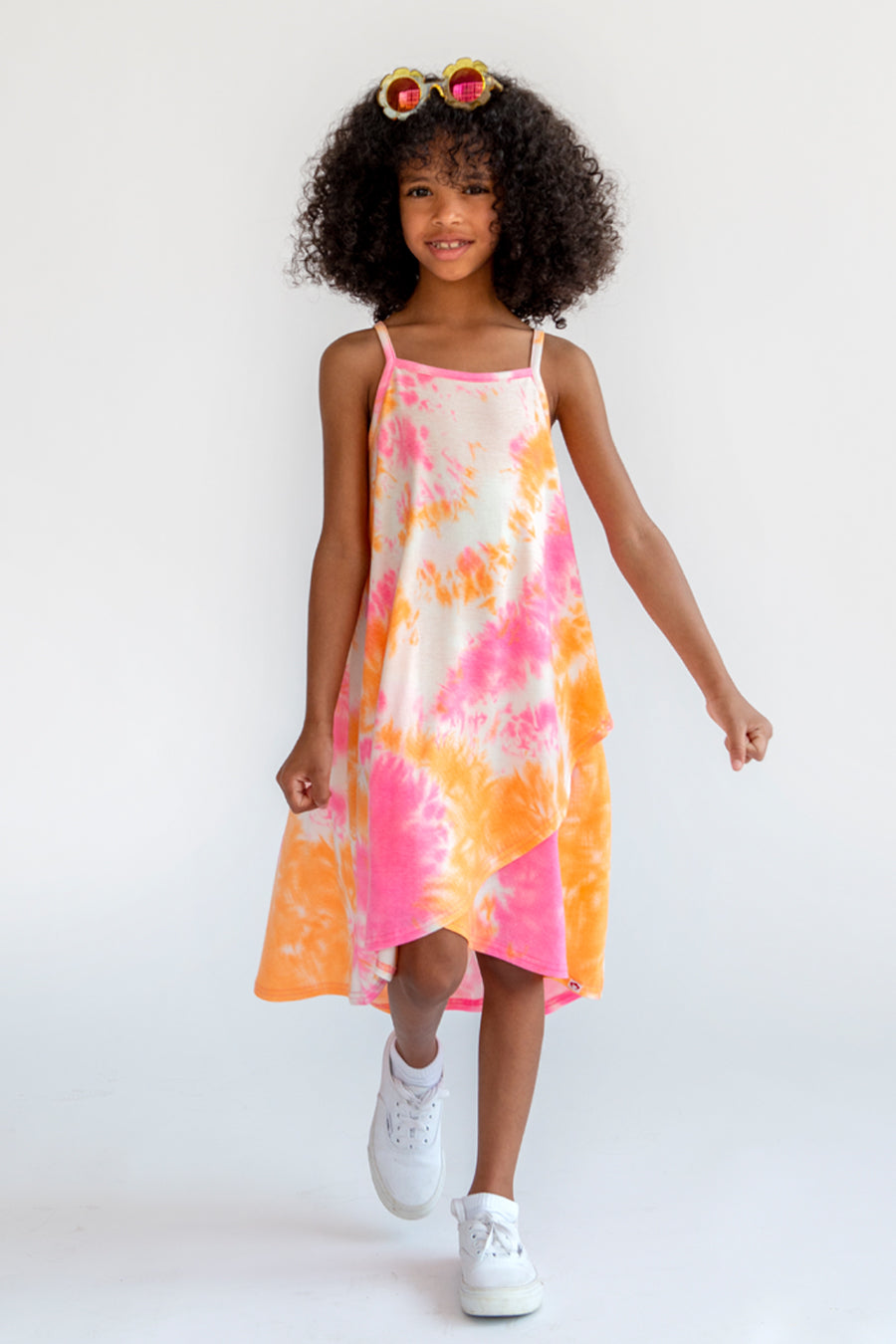 Appaman Carissa Girls' Floral Print Dress - Cute & Comfortable Summer Outfit for Toddler Girls | Perfect for Playdates, Parties & Family Outings