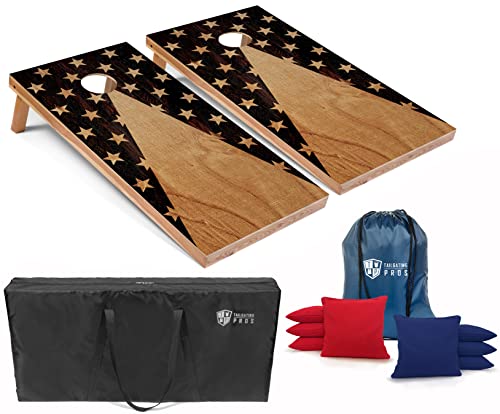 Woodgrain Star Pyramid