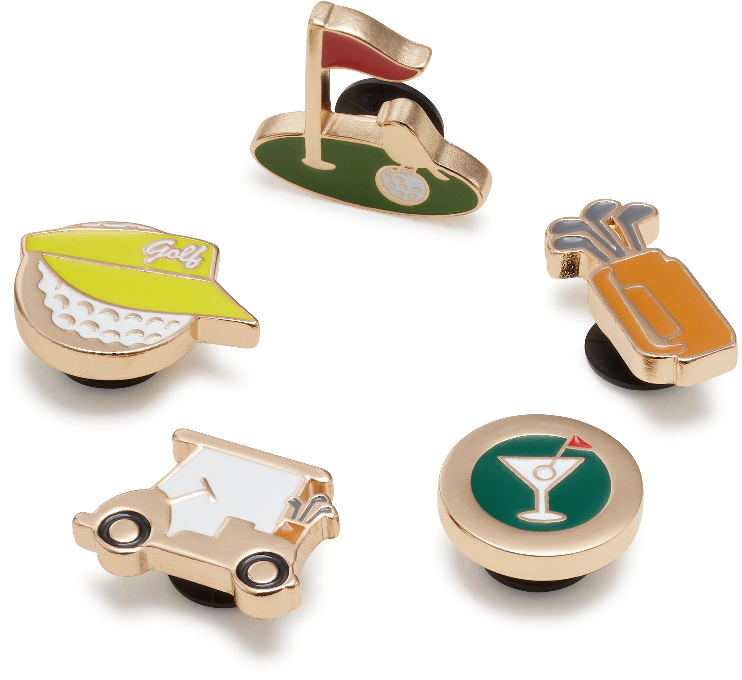 Crocs Jibbitz 5-Pack Shoe Charms for Crocs Shoes | Fun & Colorful Decorative Clips for Kids & Adults | Perfect for Customizing Crocs, Sandals & Sneakers | Great for Gifts, School & Casual Wear