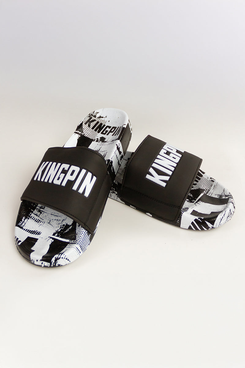 Ojota Kingpin Unisex Full Print Flip Flops - Comfortable & Stylish Sandals for Men & Women - Perfect for Beach, Pool, and Summer Outings