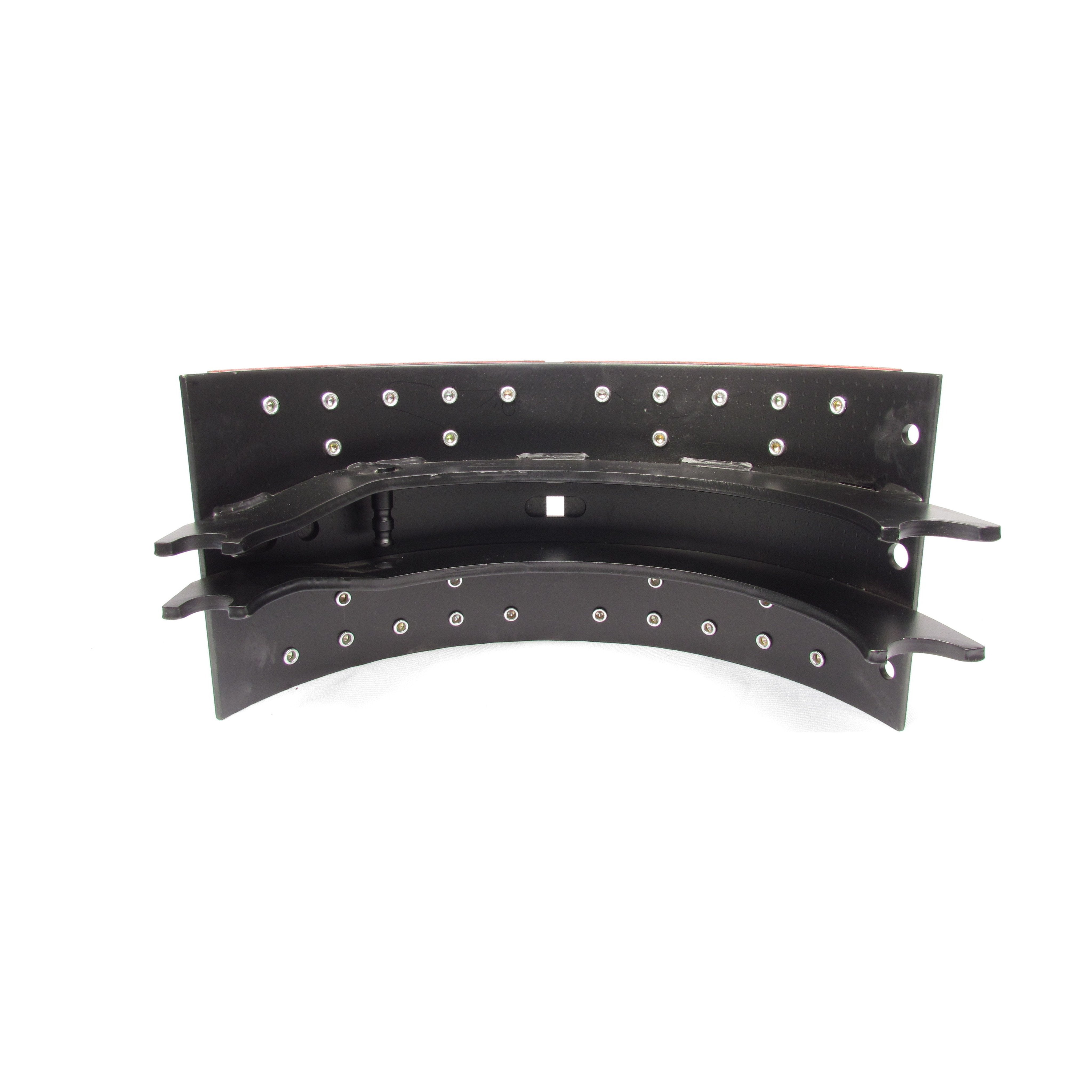 Fortpro 4311E Rear Lined Brake Shoe - 23K GAWR, 16.5x7 Brake Size | F224838 - Heavy-Duty Truck & Trailer Brake Replacement for Improved Stopping Power