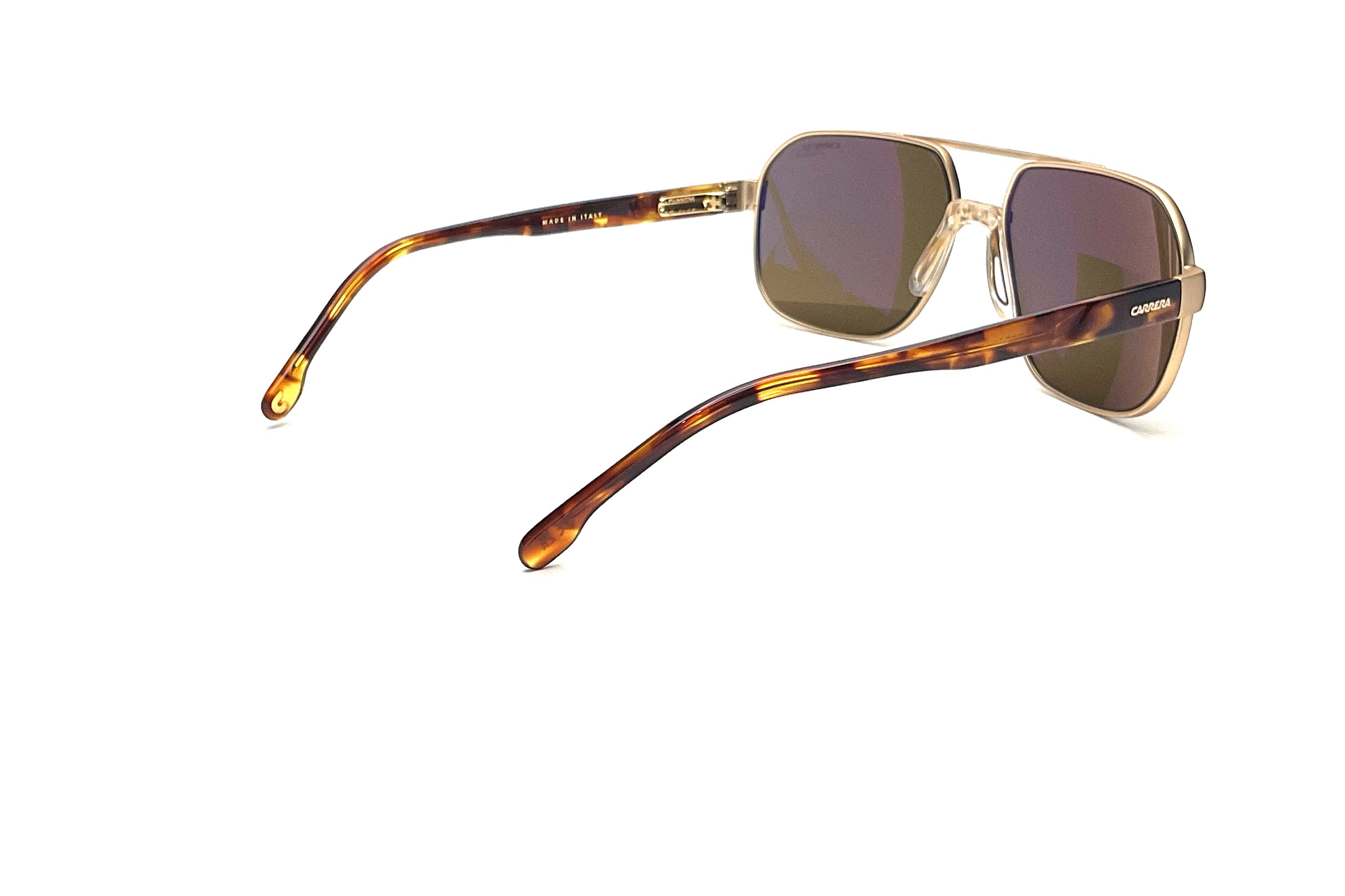 Carrera C Flex 12/G/S Gold Sunglasses - Polarized UV Protection for Men & Women - Perfect for Driving, Running & Outdoor Activities
