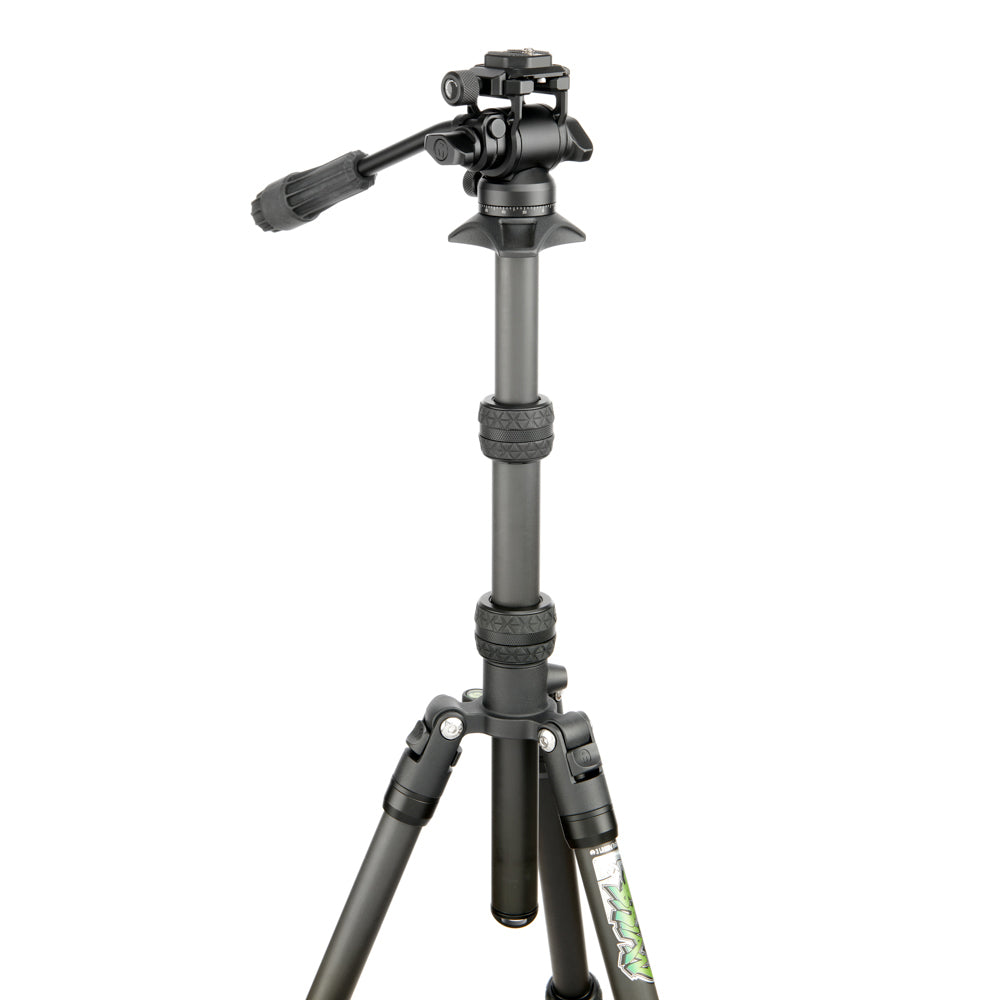 Punks Brian 2.0 Professional Video Tripod Kit with AirHed Trinity - Lightweight Aluminum Tripod for DSLR Cameras, Perfect for Vlogging, Live Streaming, and Outdoor Photography (Special Order)