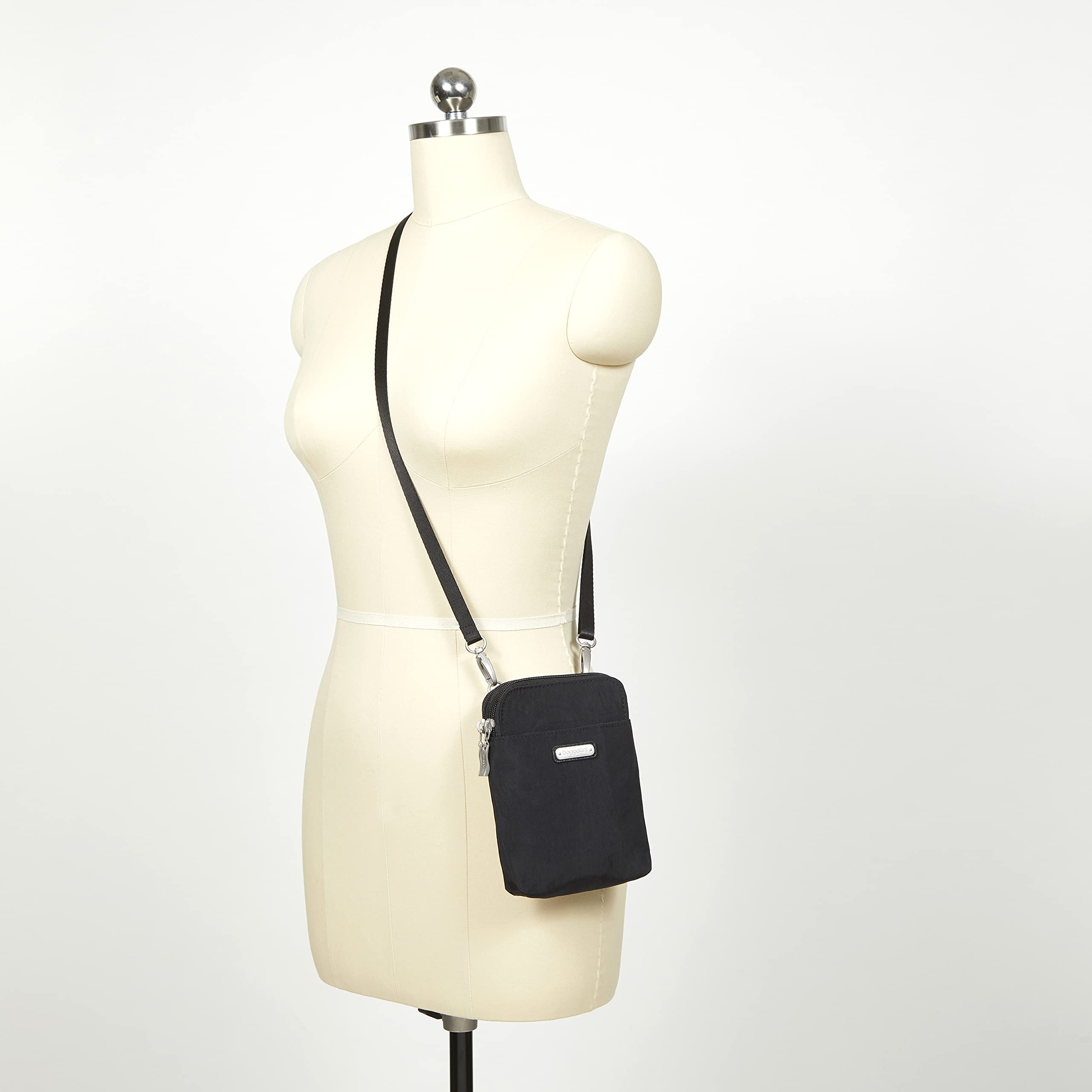 Baggallini Take Two Bryant RFID Crossbody Bag for Women - Anti-Theft Travel Purse with Adjustable Strap, Lightweight & Water-Resistant - Perfect for Commuting, Shopping & Travel