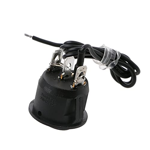12V Universal 3-Pin Round Heater Rocker Switch - On/Off Control for Motorcycle & Car Seat Accessories - Perfect for Customizing Vehicle Heating Systems & Interior Upgrades