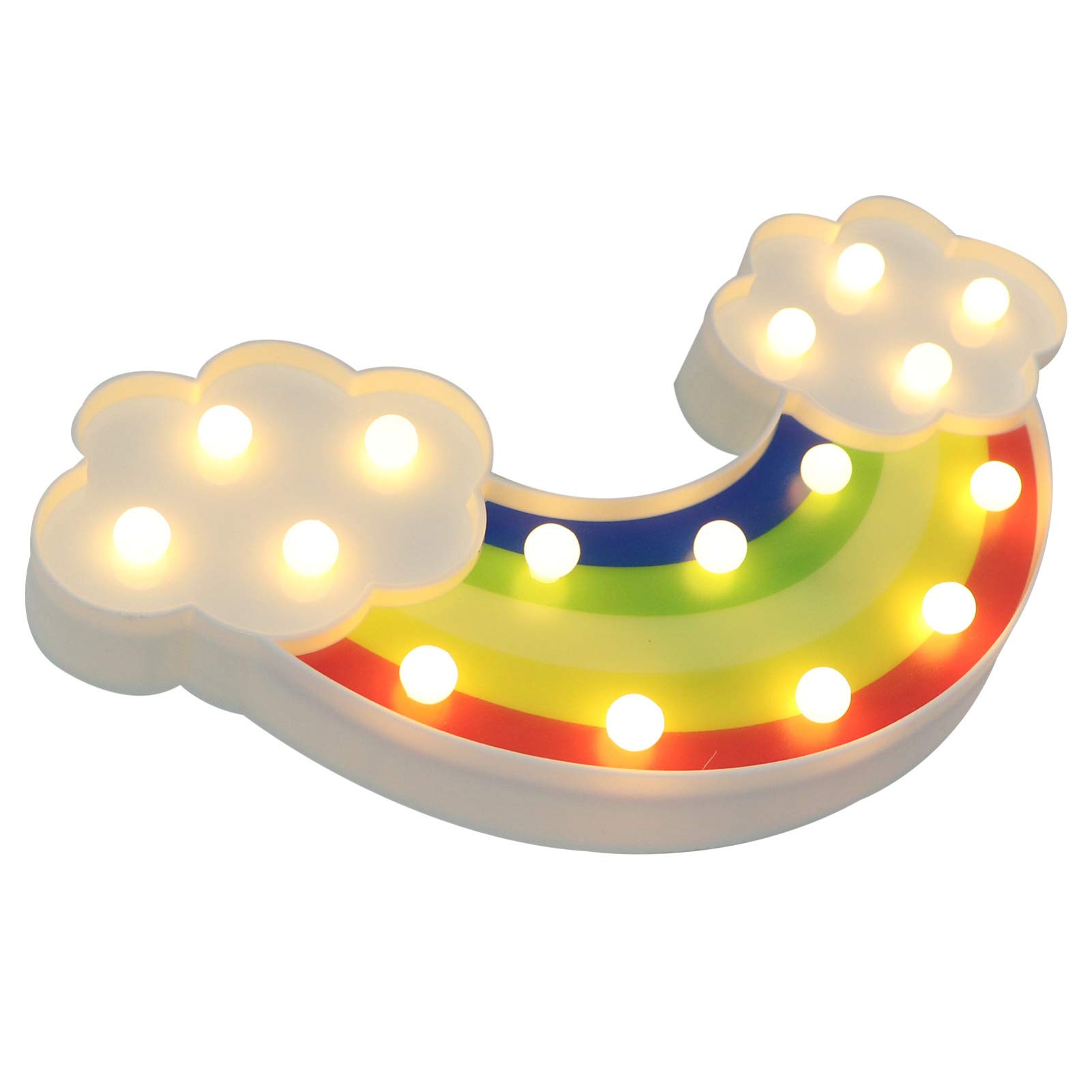 Uonlytech Cloud Night Light - LED Desk Lamp, Creative Bedside Lamp with Soft Glow for Kids Room, Nursery, Birthday Party Decor & Home Festival Lighting - Perfect for Relaxation, Reading & Nighttime Ambiance