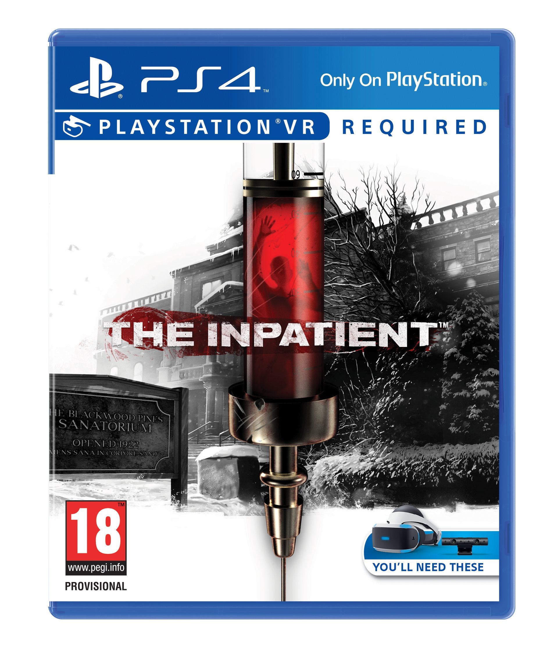 The Inpatient - Horror Game for PlayStation 4 | Psychological Thriller Adventure | Perfect for Halloween Gaming & Late Night Scares
