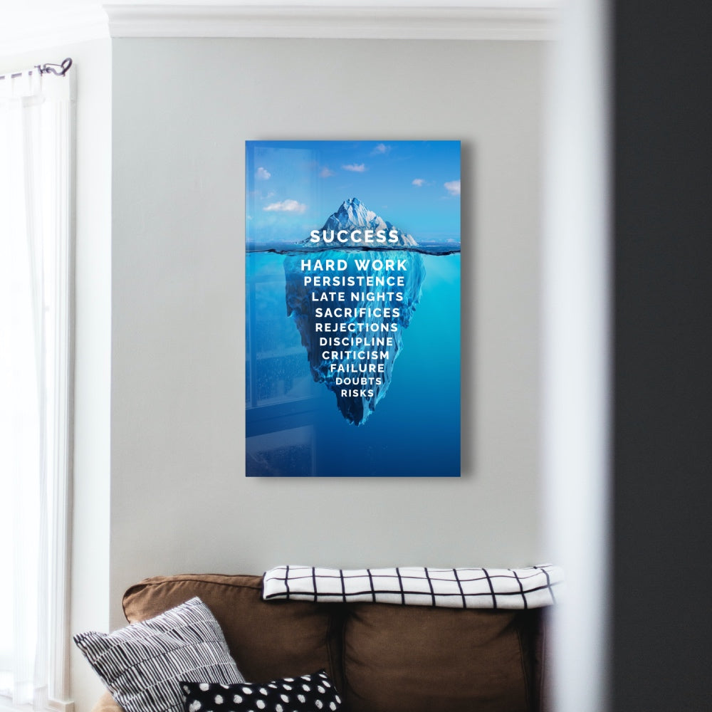 The Iceberg of Success - Motivational Book for Entrepreneurs & Business Leaders | Perfect for Office, Home & Personal Development