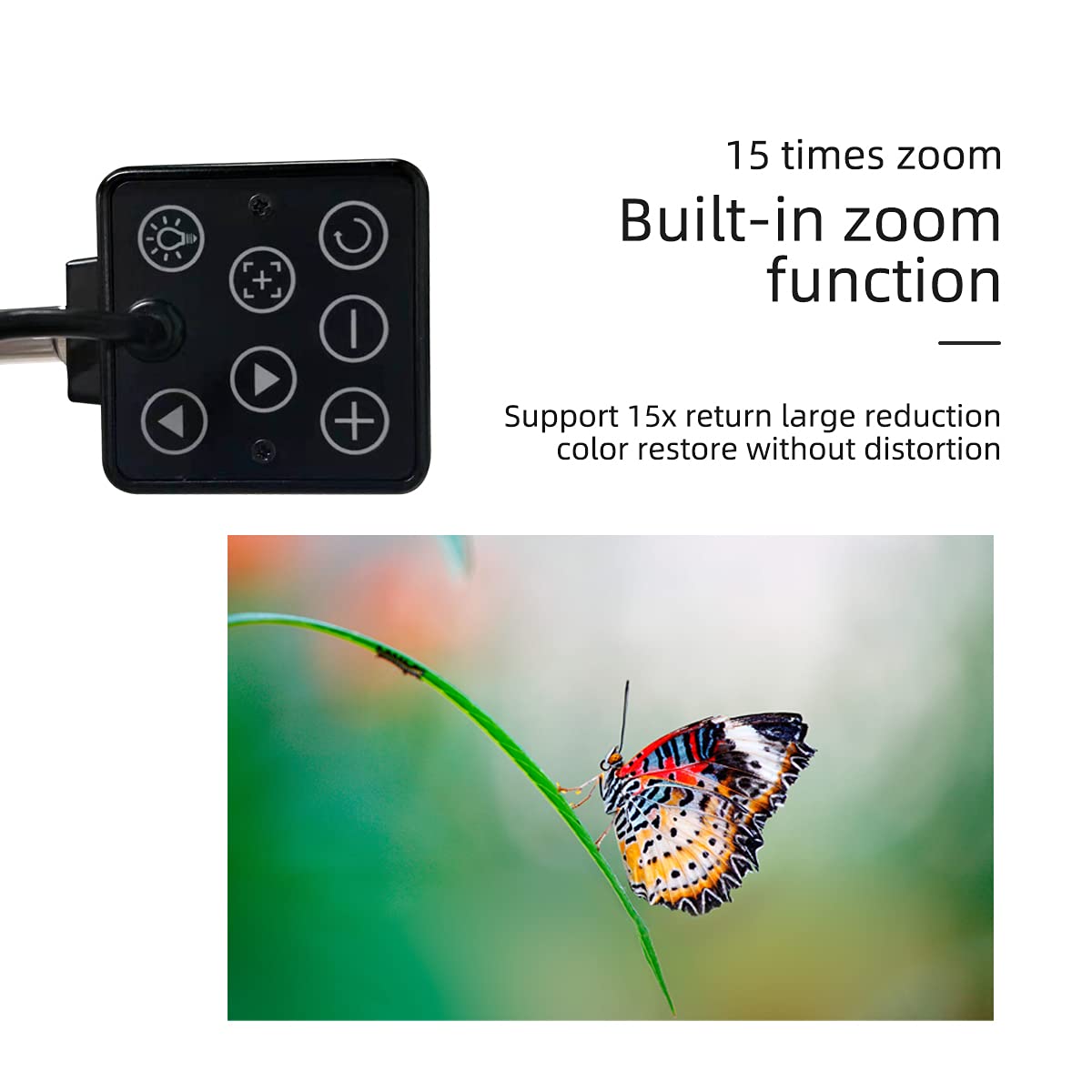 13MP USB Document Camera for Teachers - 4K Ultra HD A3 Size Capture with Dual-Mode LED Light & Auto Focus | Perfect for Distance Learning, Remote Work, Online Teaching & Classroom Presentations