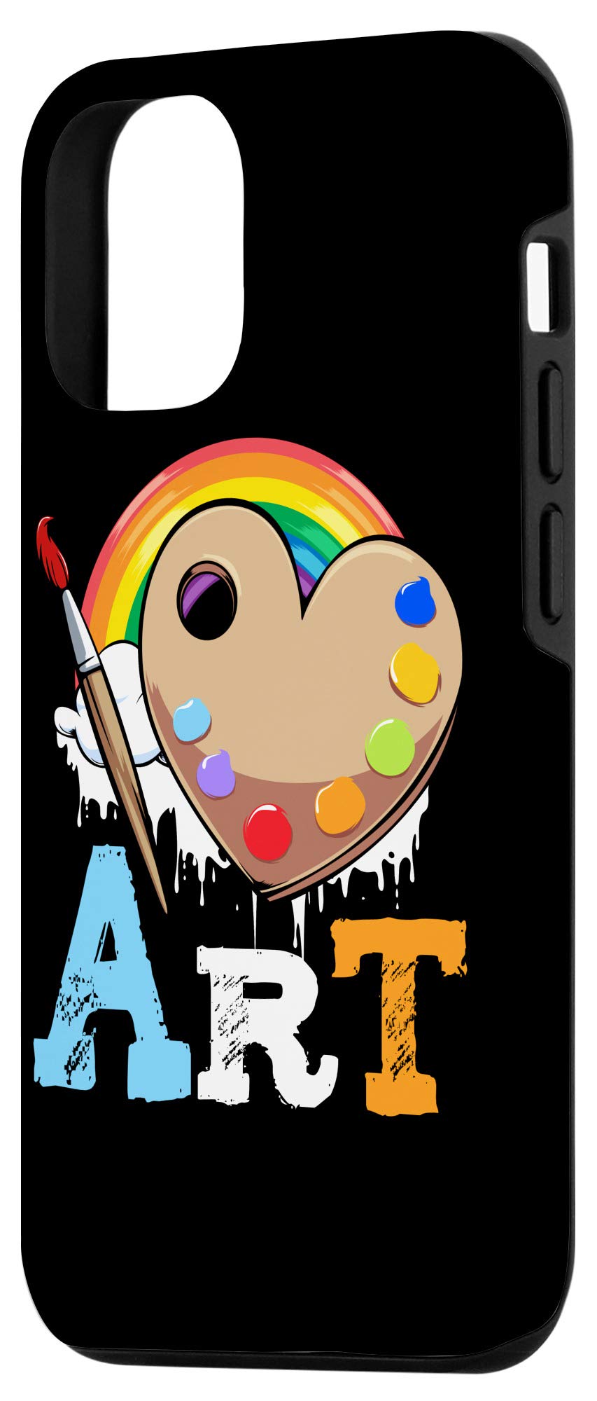 iPhone 12/12 Pro Case - Artistic Painter Colorful Painting Design - Perfect Gift for Artists & Art Lovers - Durable Protective Phone Cover for Daily Use & Creative Inspiration