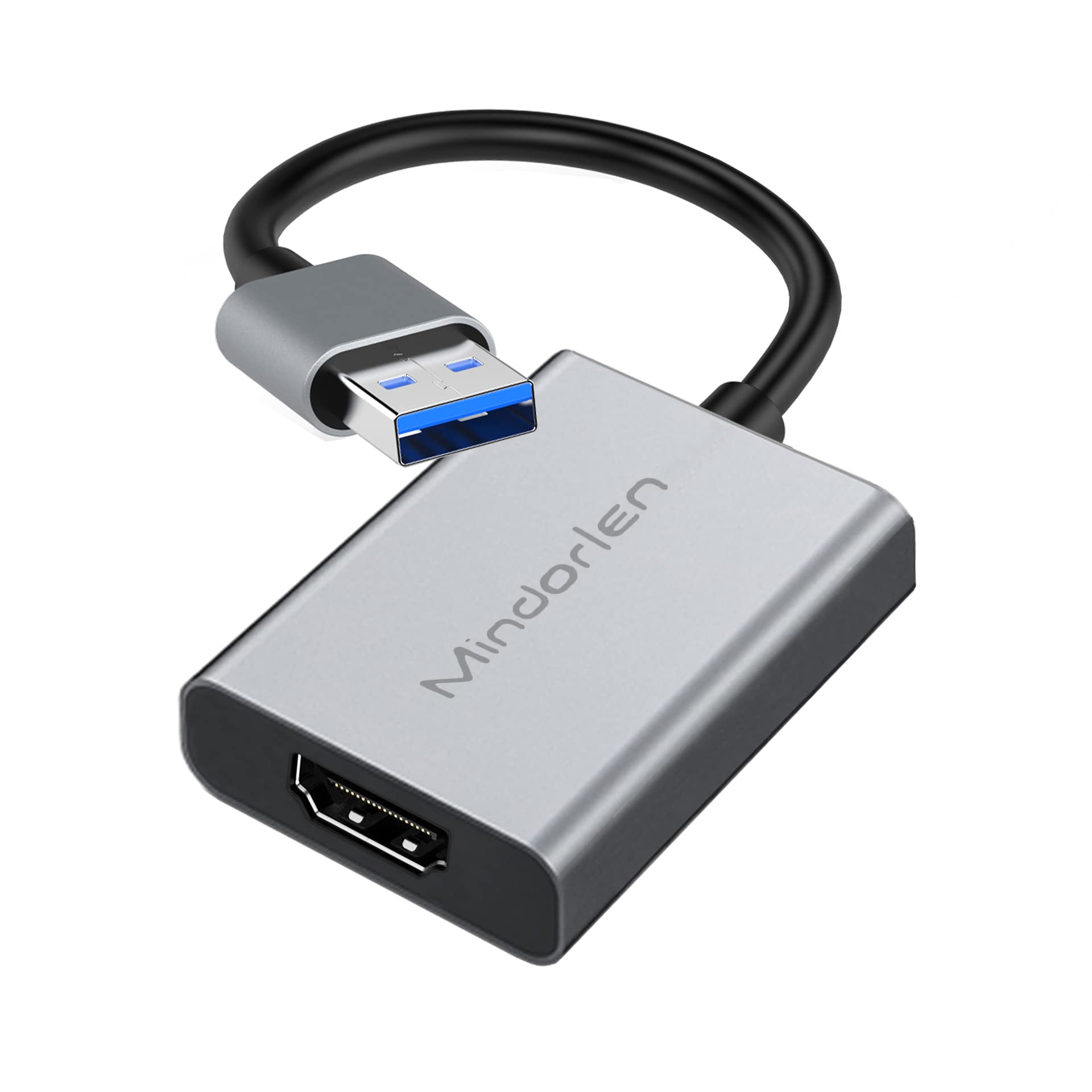 USB 3.0 to HDMI Adapter for Laptop & PC - Dual Monitor Setup for Work & Gaming