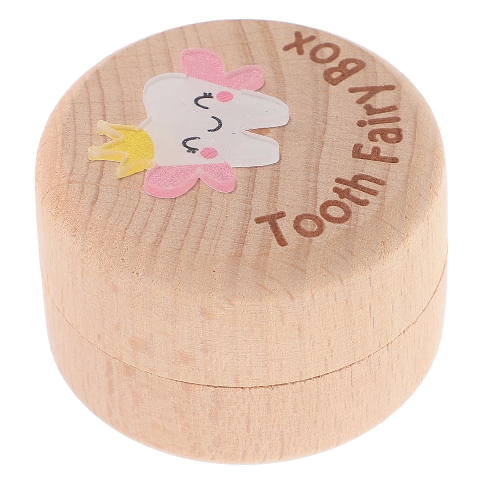 HAPINARY Wooden Baby Tooth Box - Tooth Holder Organizer for First Teeth, Keepsake Memory Box for Kids' Milestones - Perfect for Baby Shower Gifts & Childhood Memorabilia Storage