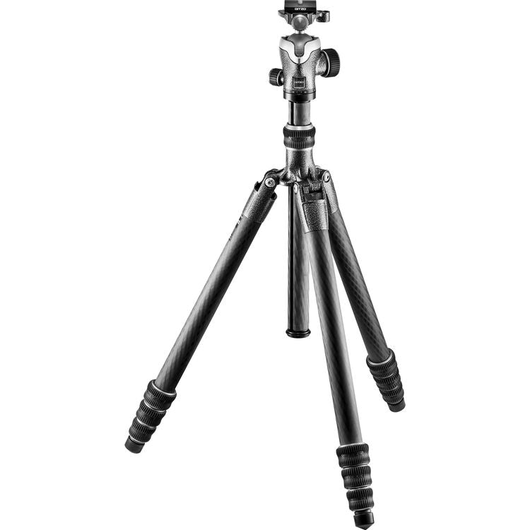 Gitzo GT2545T Series 2 Carbon Fiber Travel Tripod with Ball Head - Lightweight & Compact for Travel Photography, Hiking & Outdoor Adventures