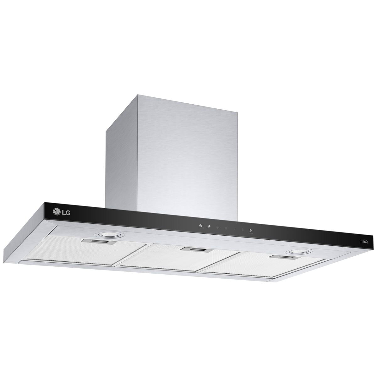 LG BWH907T3S 90cm Series 7 Stainless Steel Canopy Range Hood - Powerful Kitchen Ventilation for Smoke & Odor Removal - Perfect for Modern Home Cooking