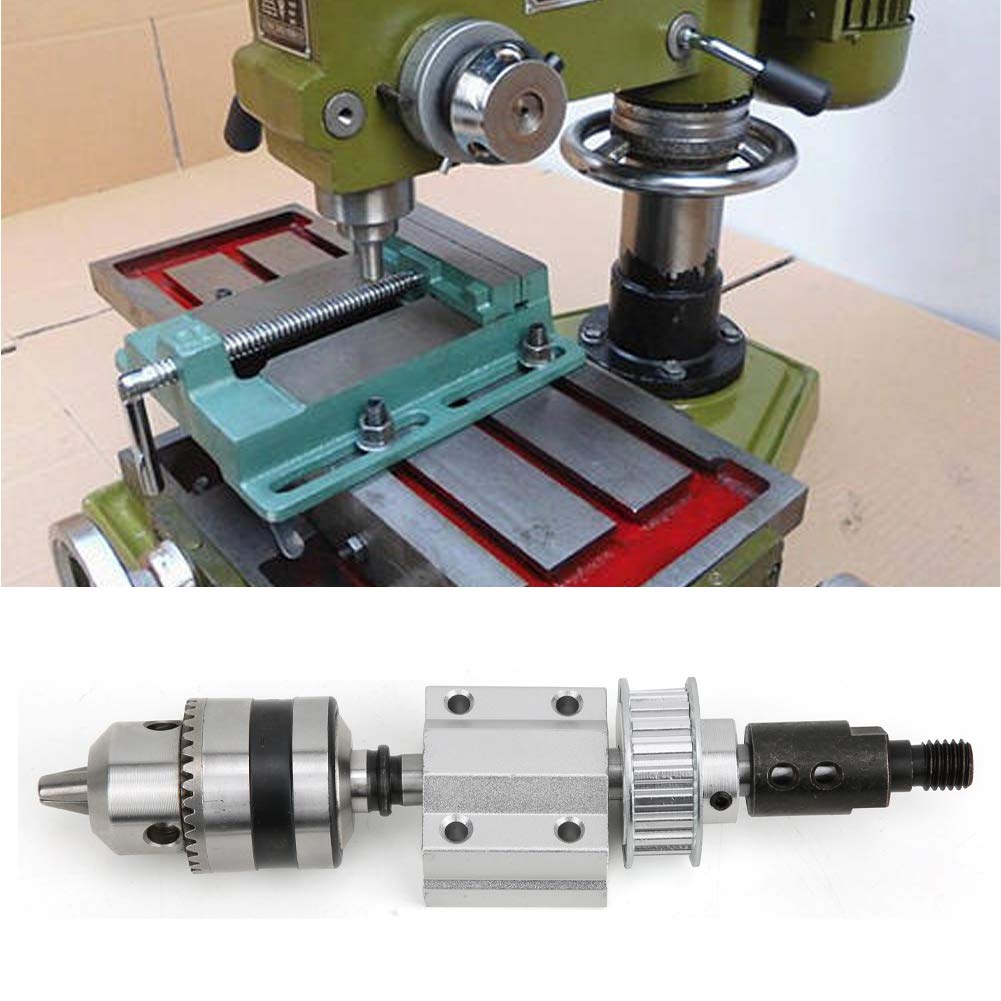 Stable Table Drill Workbench Tool - Adjustable Bench Drill for Woodworking, Metal Cutting & Mechanical Repair | Perfect for DIY Projects & Workshop Use