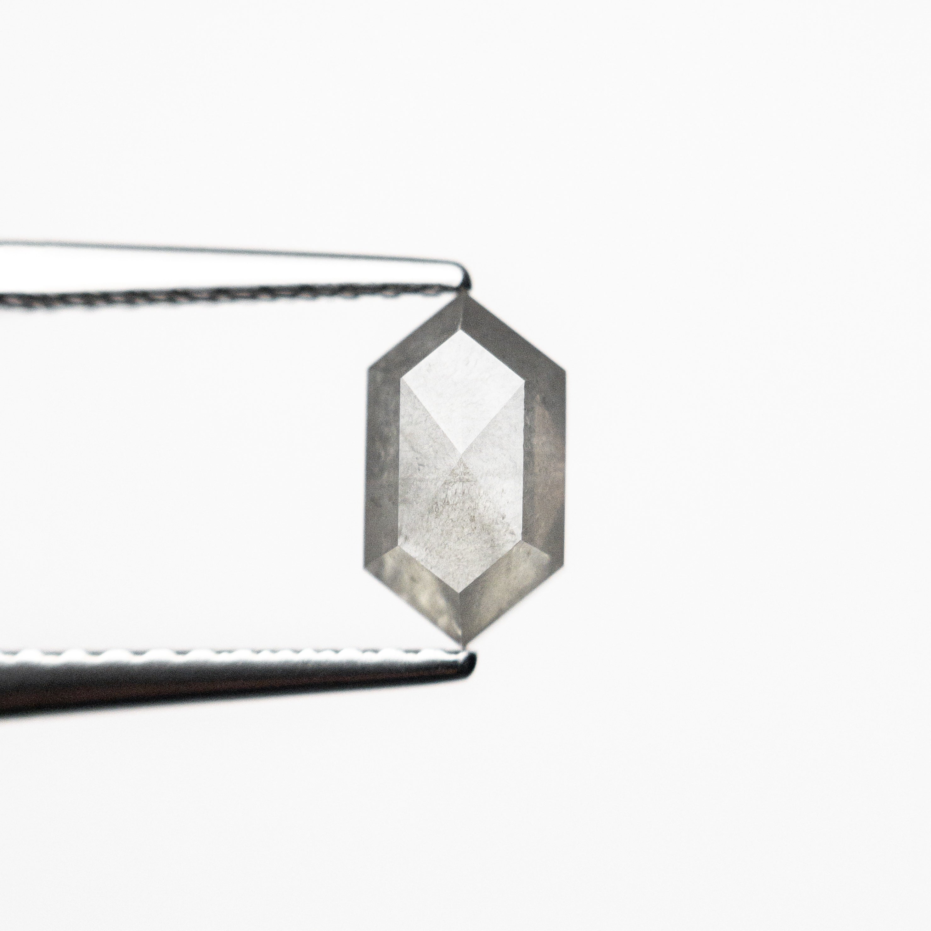 0.76ct Hexagon Rose Cut Diamond - 7.40x4.16x2.51mm Loose Gemstone for Jewelry Making (Item #25457) - Perfect for Engagement Rings, Earrings & Custom Jewelry Designs