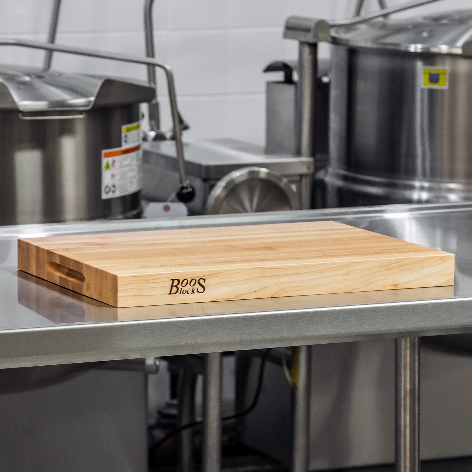 Premium John Boos Platinum Series Reversible Maple Wood Cutting Board - 18