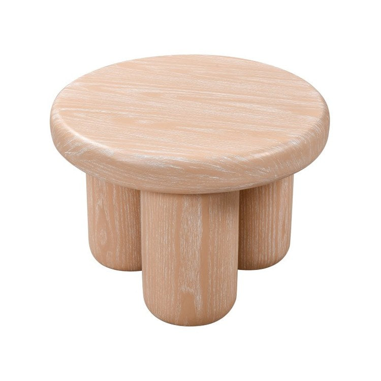 Okin Accent Table - 26 x 18 Inches Light Oak Finish - Perfect for Living Room, Bedroom, or Entryway Decor