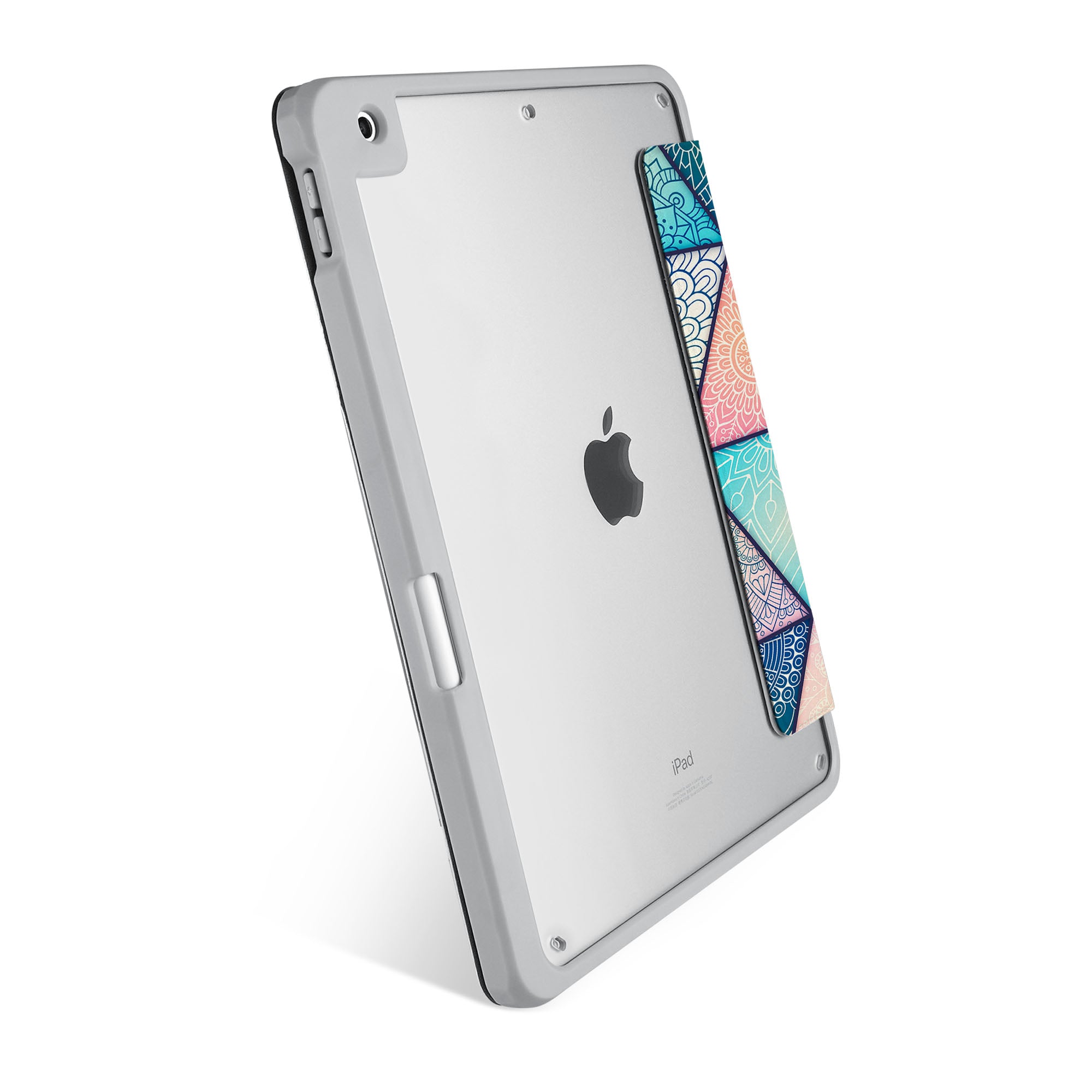 iPad 360 Elite Case - Shockproof Protective Cover with Aztec Tribal Design for iPad Pro/Air/Mini - Perfect for Work, Travel & School