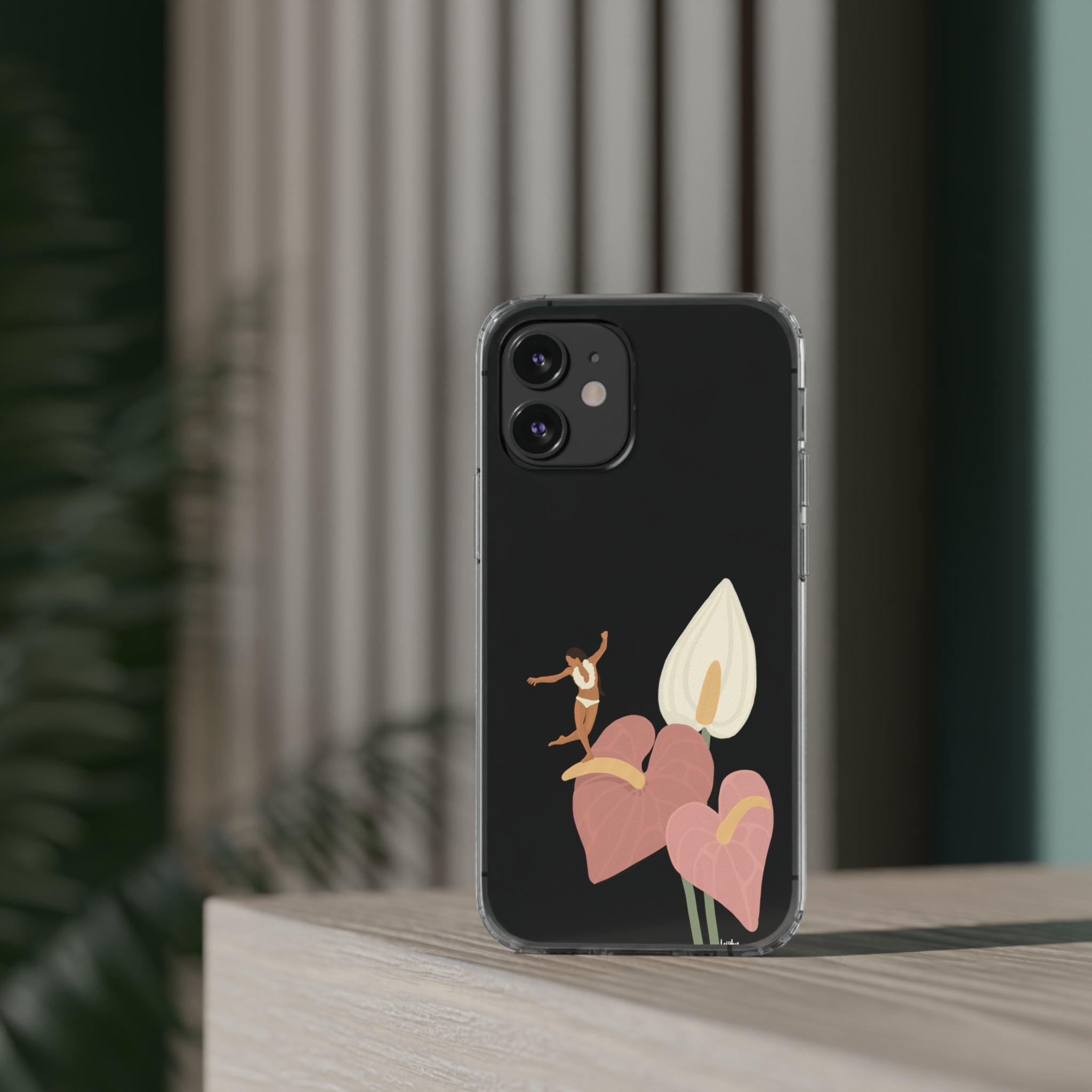 He'e Nalu Clear Phone Case - Ultra Slim Protective Cover for iPhone & Samsung - Perfect for Beach, Surfing & Outdoor Activities