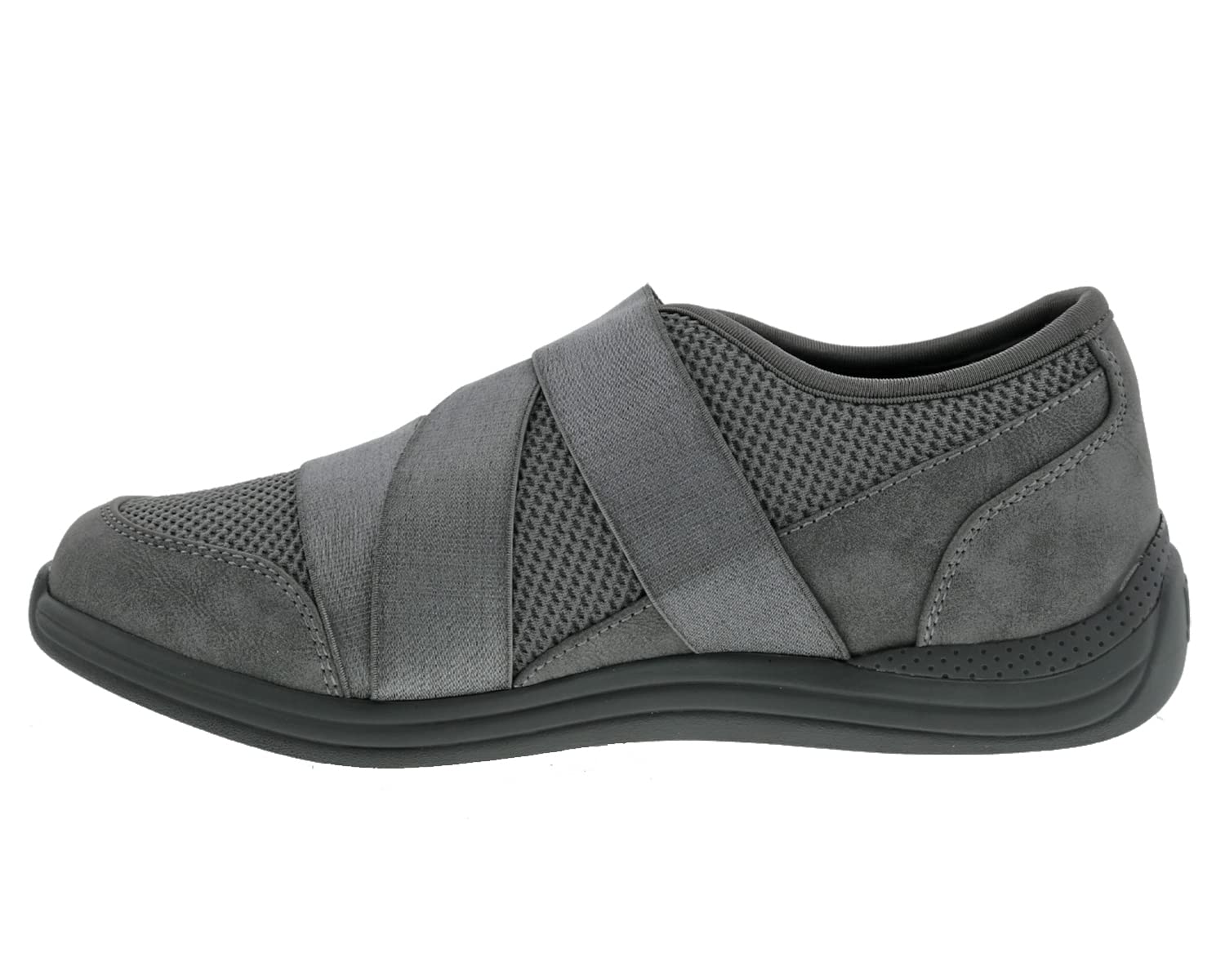 Drew Aster Women's Cross Strap Comfort Walking Shoes - Lightweight Slip-On Casual Shoes for Work, Travel & Everyday Wear