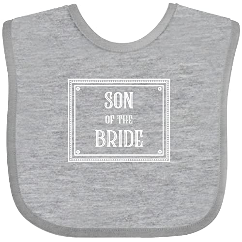 Inktastic Son of the Bride Baby Bib - Perfect for Weddings & Photo Shoots