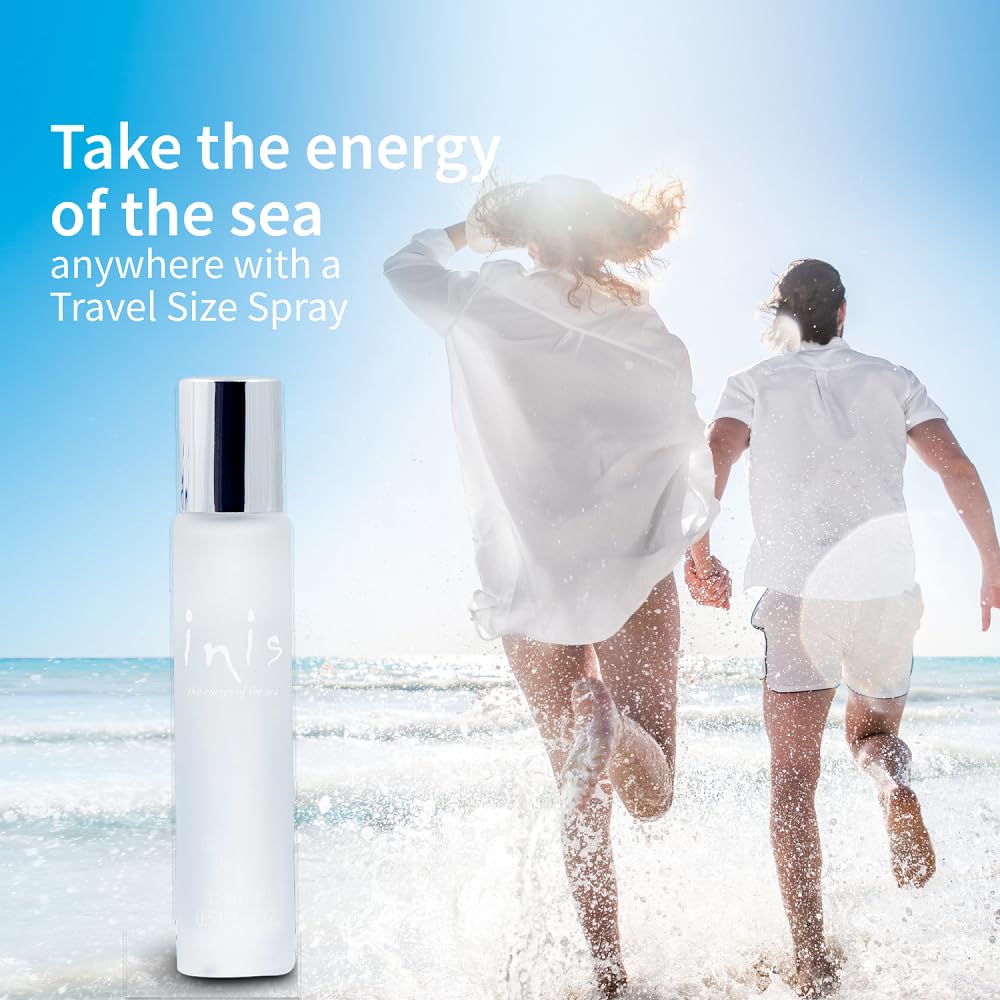 Inis The Energy of the Sea Cologne Travel Size Perfume for Women & Men - 0.5oz Ocean Fragrance Eau de Toilette - Perfect for Travel, Gifts & Daily Wear