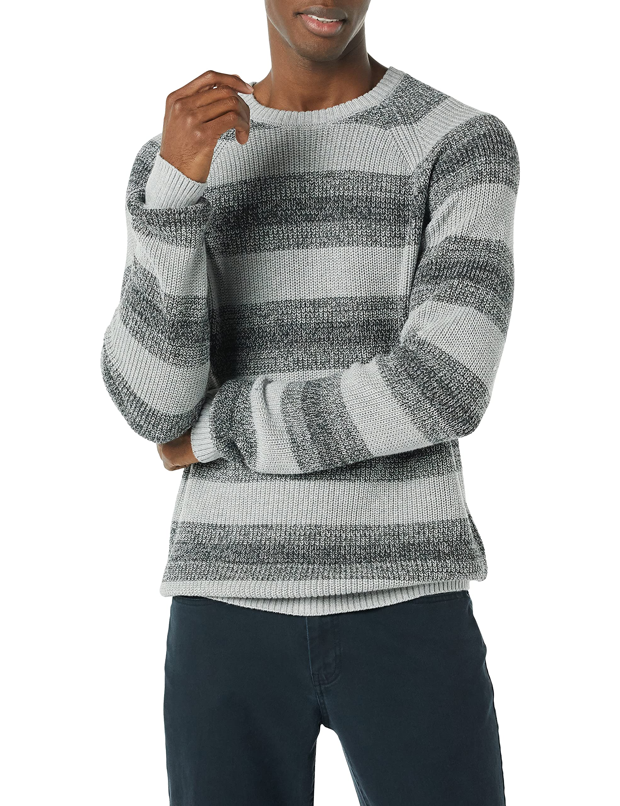 Amazon Essentials Men's Crewneck Sweater - Soft Casual Pullover for Big & Tall | Perfect for Office Wear, Winter Layering & Weekend Outfits