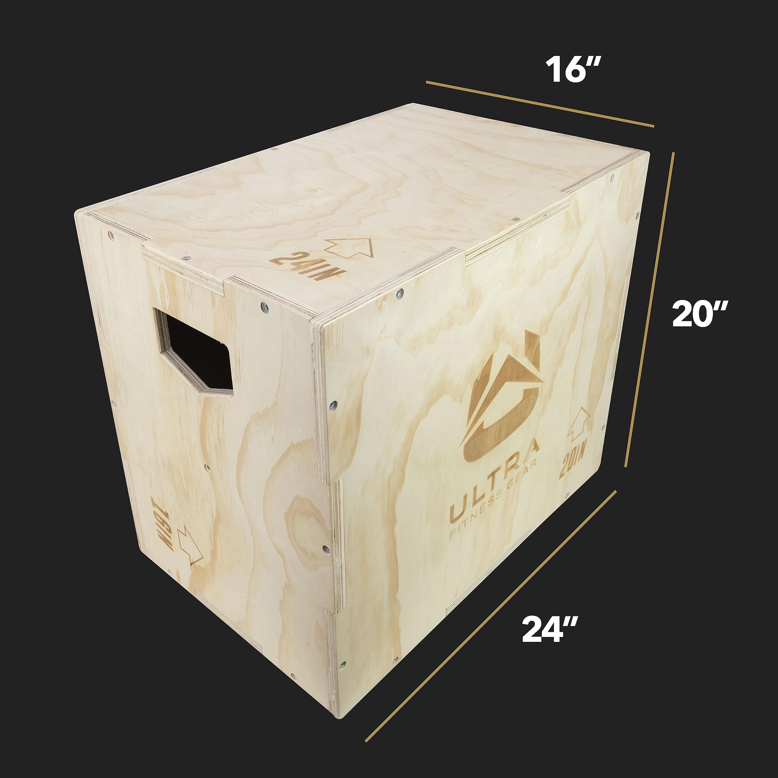Wooden Plyo Box for Jump Training - 31