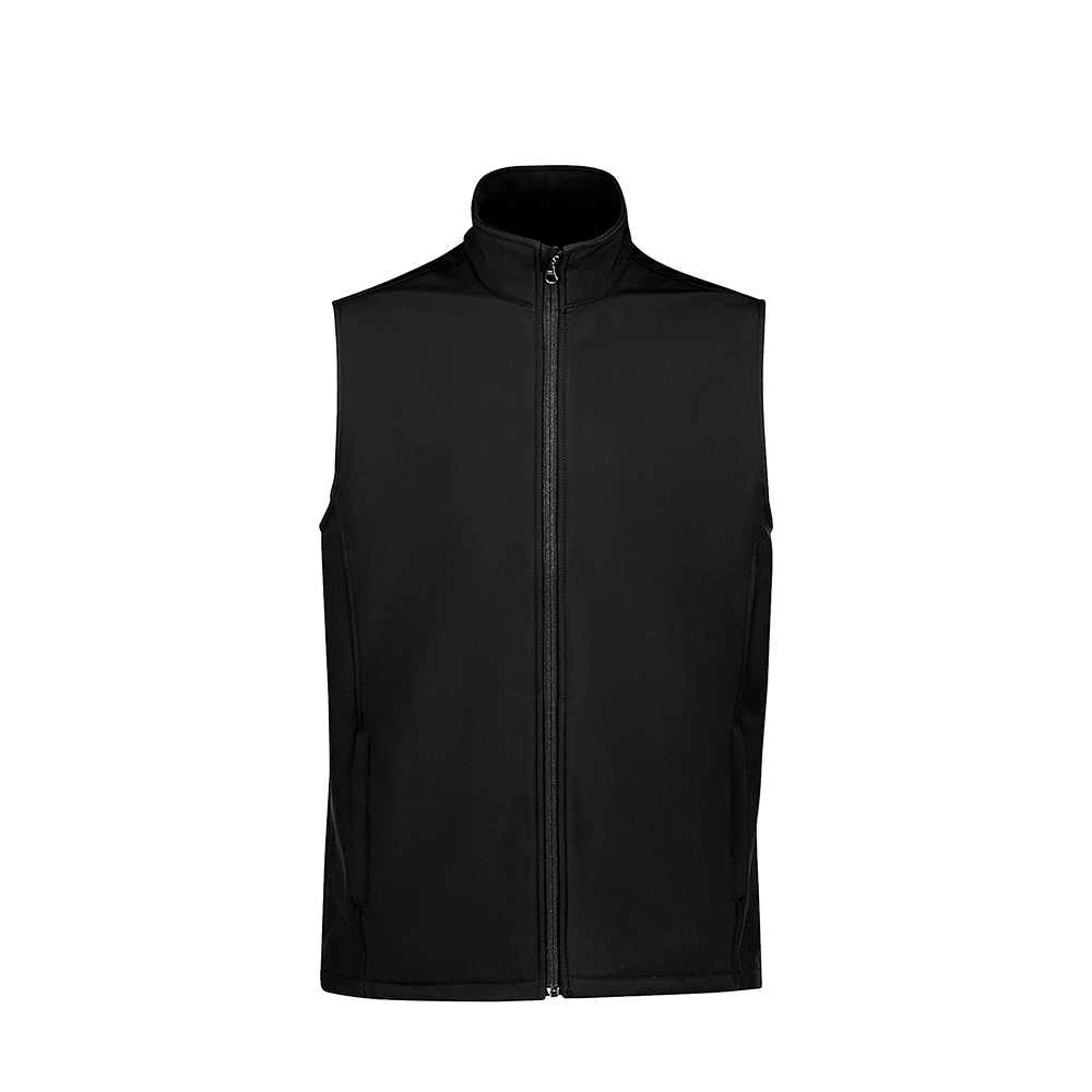 SVA Men's 3K Softshell Vest - Lightweight Water-Resistant Outdoor Jacket for Hiking, Running & Casual Wear