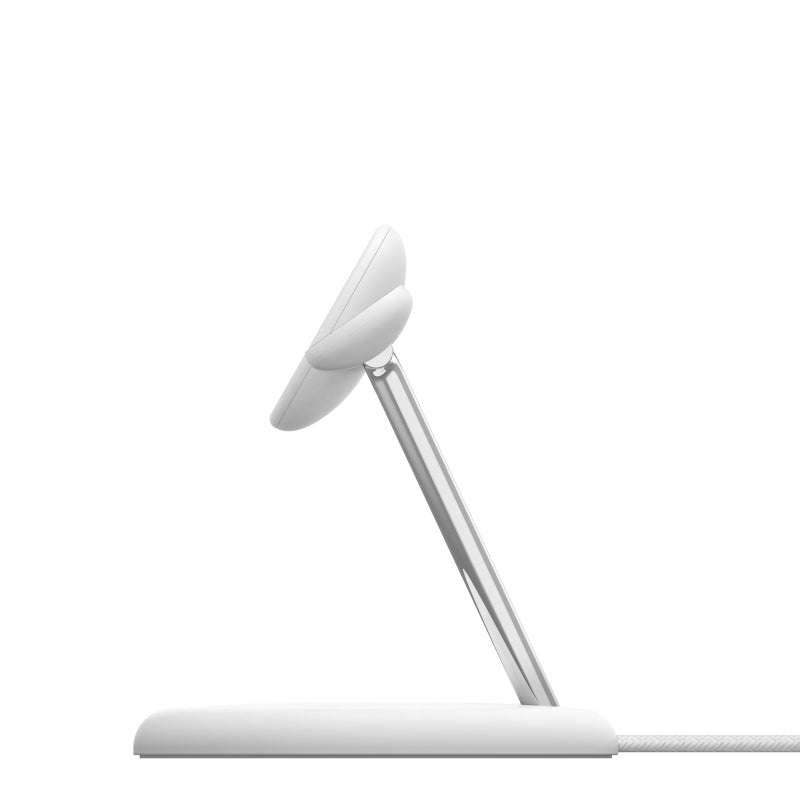 Belkin 3-in-1 Qi2 MagSafe Charging Base - Fast Wireless Charger for iPhone 15/14/13, AirPods & Apple Watch - Perfect for Home, Office & Travel