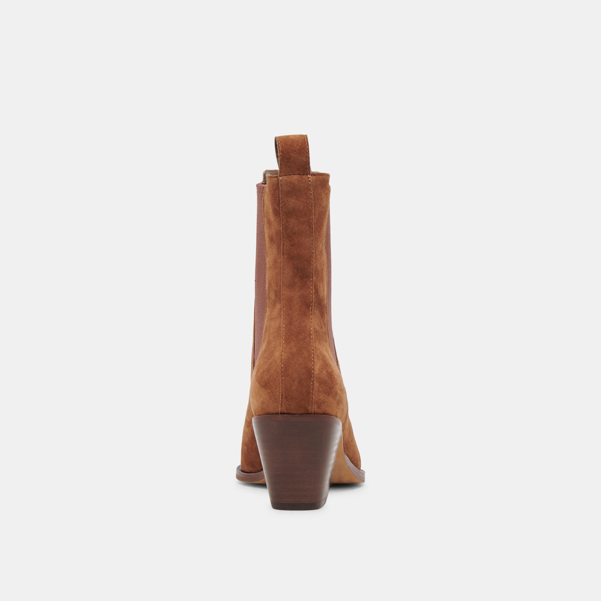 SHADIE H2O Wide Booties for Women - Brown Suede Waterproof Ankle Boots | Comfortable Slip-Resistant Shoes for Hiking, Rainy Days & Outdoor Activities