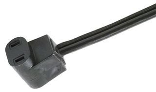 QUALTEK ELECTRONICS 07190-24 Replacement Fan Power Cord - 5 Pack - Compatible with Various Electronics & Appliances - Perfect for Computers, Servers, and Cooling Systems