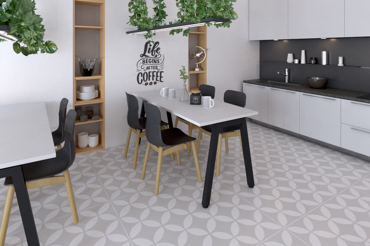 Quadro A Legs Table - 1000L x 600W Modern Dining Table for Home & Office - Perfect for Dining Rooms, Kitchens, and Workspaces