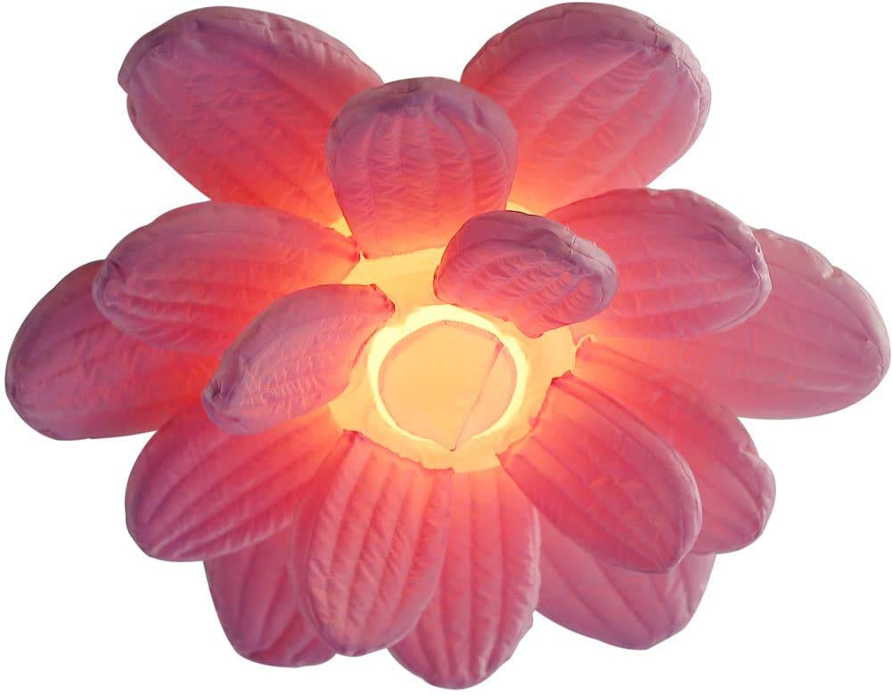 Sayok 5ft Giant Inflatable Flower Hanging Decor with Remote Control & Built-in Air Blower - Perfect for Ceiling, Bars, Events, Parties, Weddings, Concerts & Home Decor (1PC)
