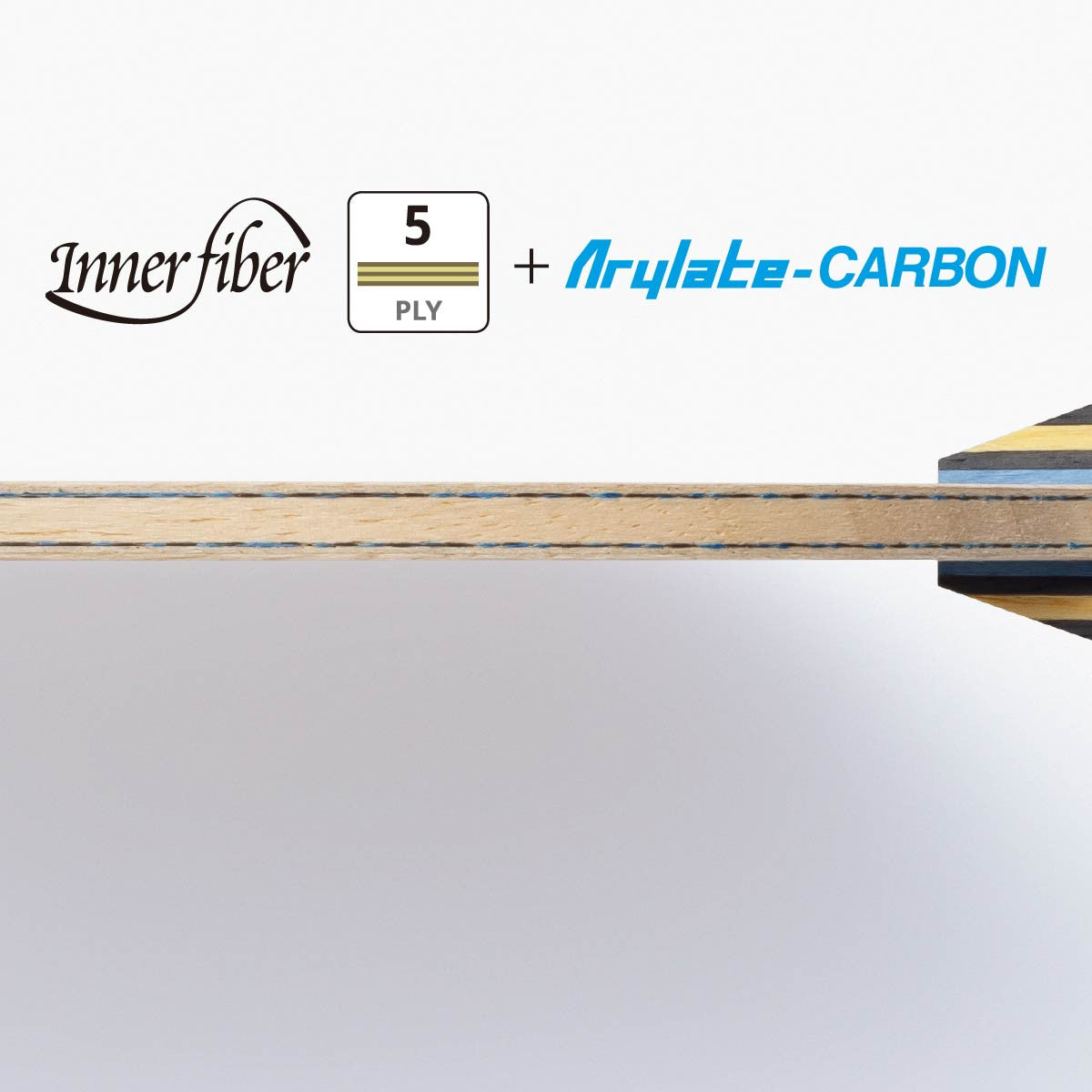 Butterfly Ovtcharov Innerforce ALC Table Tennis Racket - Professional Shakehand Blade for Competitive Play | Perfect for Tournament & Training Sessions