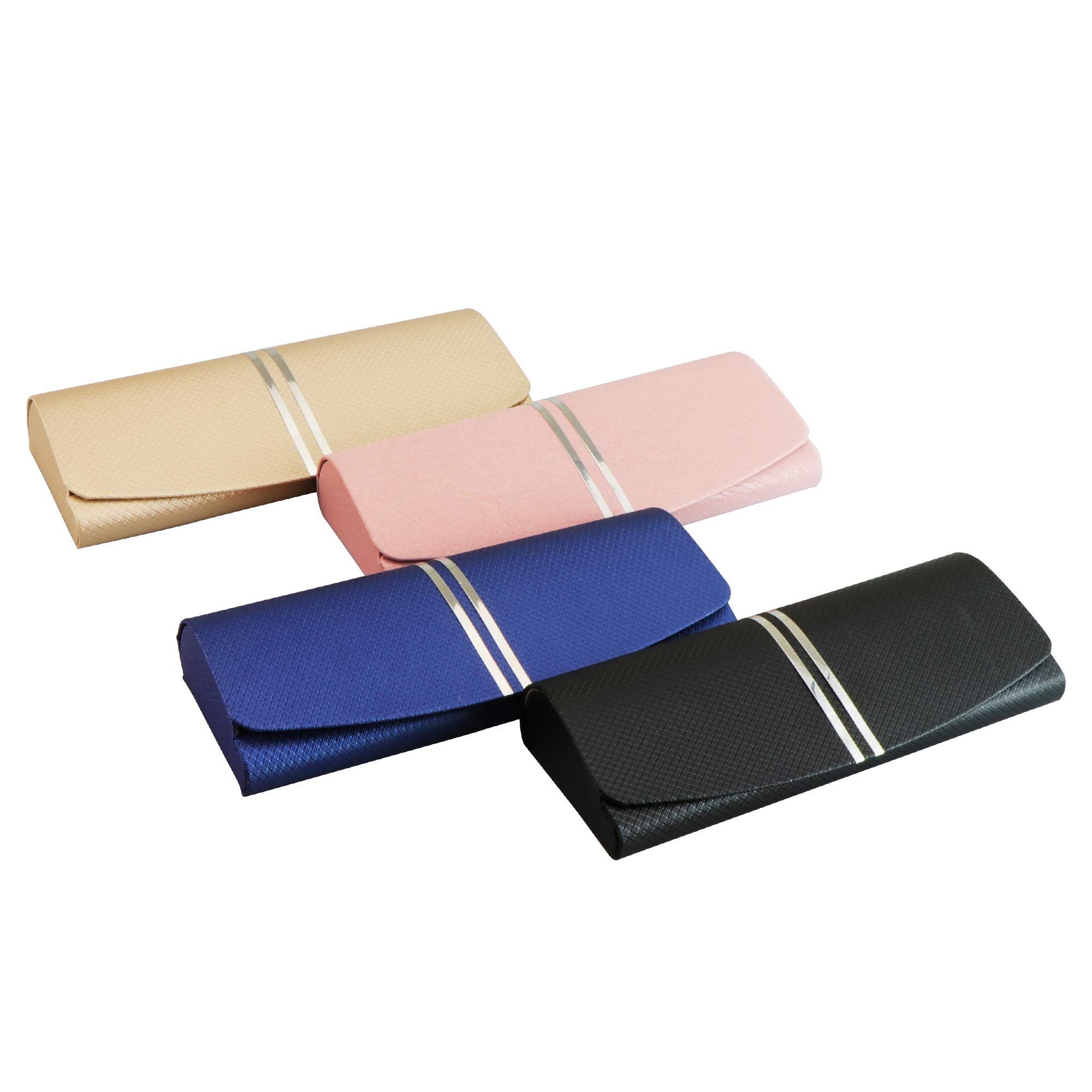 Durable Hard Shell Eyeglass Case for Men, Women & Kids - Protective Sunglasses & Eyeglasses Holder - Perfect for Travel, School & Daily Use