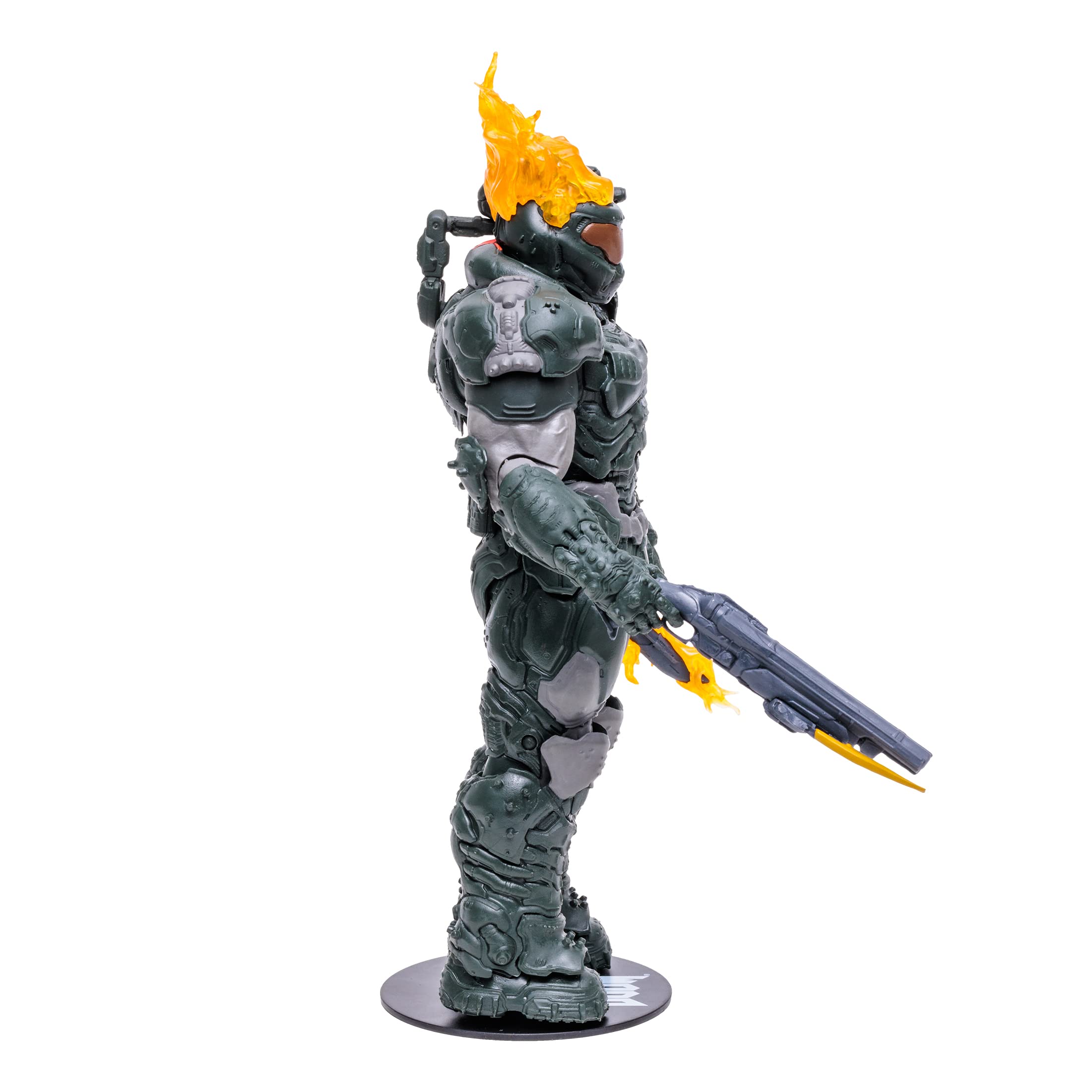 McFarlane Toys Doom 7-Inch Action Figure - Doom Slayer (Ember Skin) Collectible for Gamers & Fans | Perfect for Display, Gaming Room Decor, and Gift Giving
