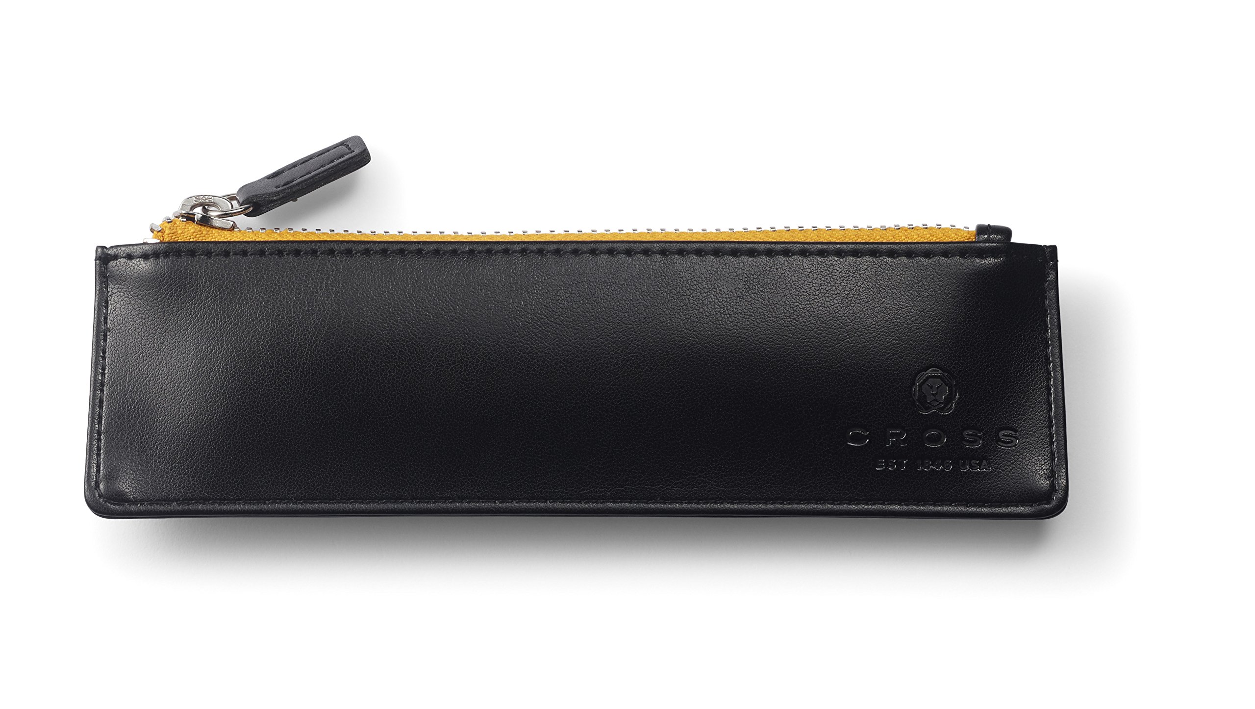 Premium Cross ATX Black Refillable Ballpoint Pen with Zip Pen Pouch Gift Set - Classic Black Executive Writing Pen for Office, Business, Gifts & Special Occasions