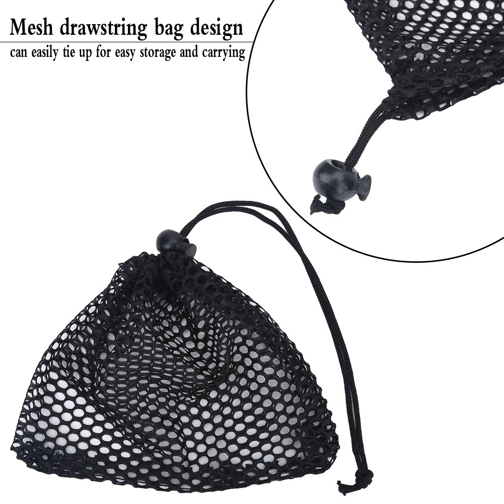 Premium Nylon Mesh Storage Bag for Golf & Tennis Balls - Durable Organizer for Gym, Shower, Washing Toys, Diving Gear | Perfect for Sports, Travel & Home Organization