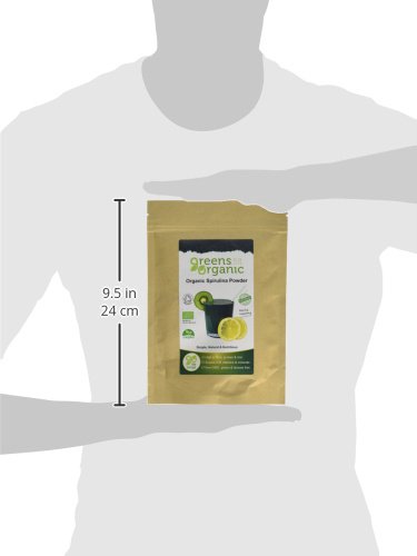 Premium Organic Spirulina Powder 200g - Superfood for Energy, Detox & Immune Support - Perfect for Smoothies, Juices & Healthy Recipes