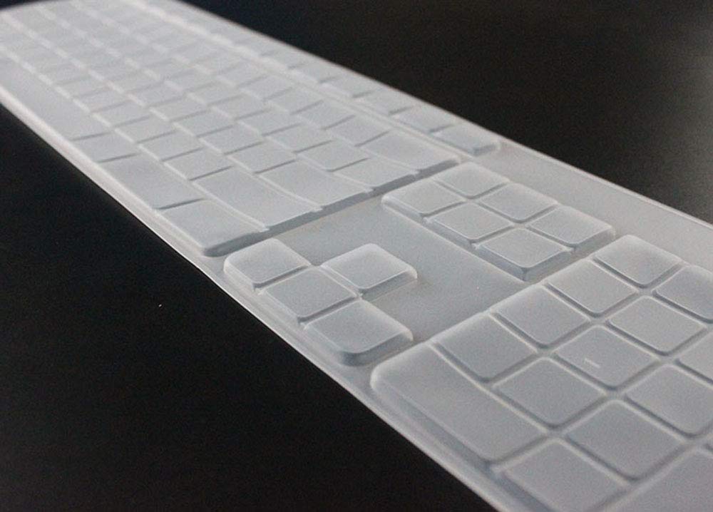 Ultra Thin Clear Keyboard Cover for Logitech MK235 K375S - Home Office Use