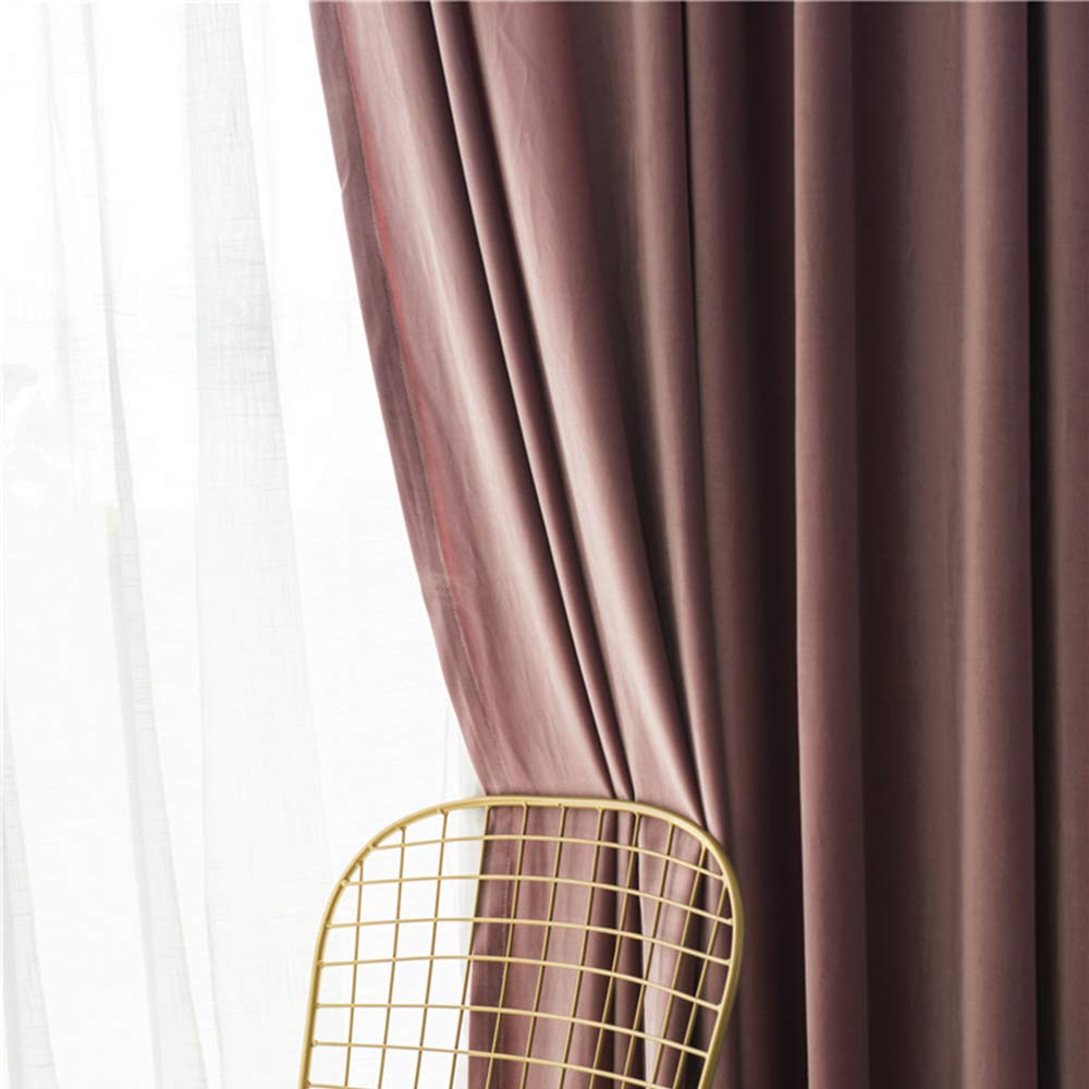 PureAqu Luxury Blackout Velvet Curtains 96 Inches Long - Thermal Insulated Room Darkening Drapes for Bedroom & Living Room - Heavyweight Grommet Top Panels (1 Panel, 114x96 Inch) - Perfect for Privacy, Light Control & Energy Efficiency