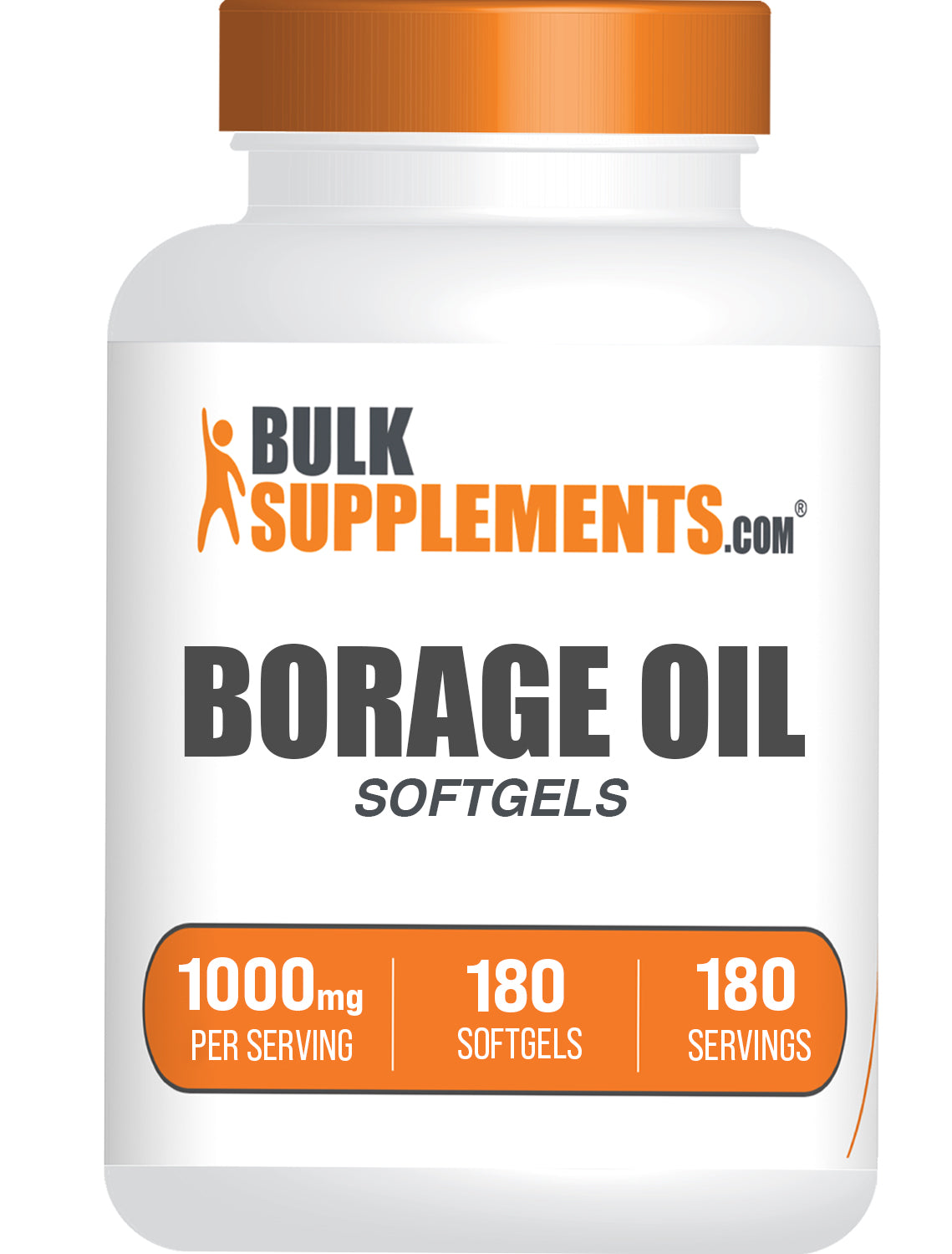 Premium Borage Oil Softgels 1000mg - High GLA Content for Skin, Hair & Joint Health - Natural Omega-6 Supplement - Supports Hormonal Balance & Inflammation Relief - Perfect for Daily Wellness Routine