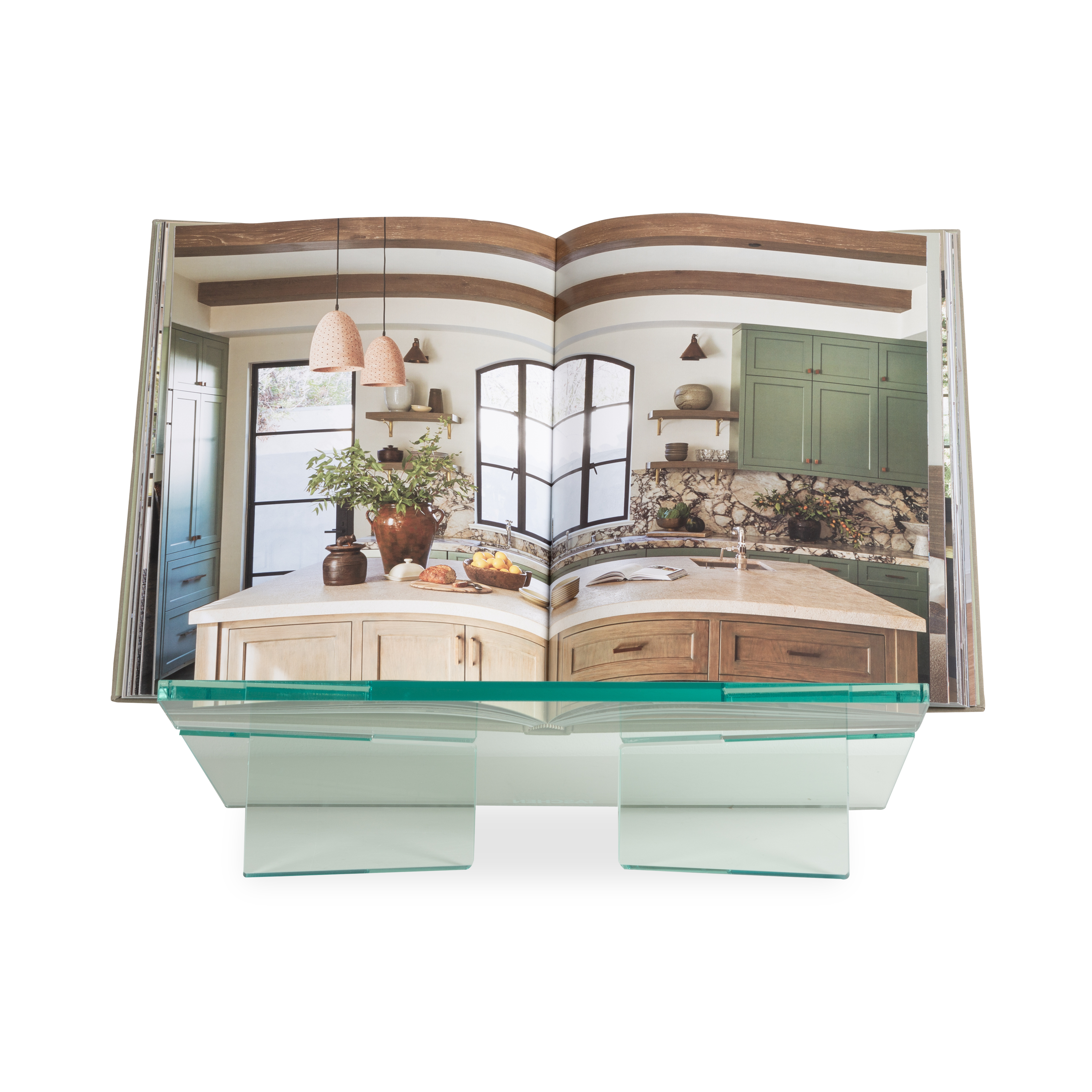 Clear Acrylic Book Stand Holder - Adjustable & Durable for Books, Cookbooks, and Tablets - Perfect for Reading, Cooking, and Office Use