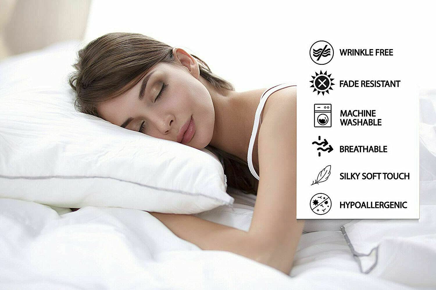500 Thread Count 100% Egyptian Cotton 11-Piece Bed-in-a-Bag Comforter Set with Bedspread, Dust Ruffle Skirt & Deep Pocket Sheets (Fits Up to 30