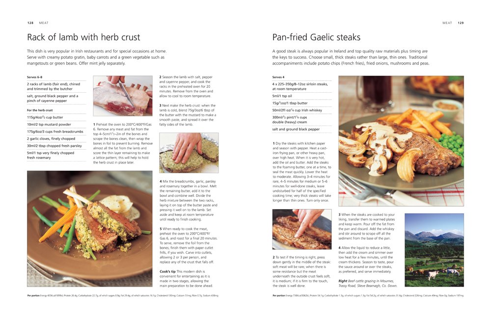 Authentic Irish Kitchen Cookbook: Traditional Recipes, Ingredients & Techniques for 70+ Classic Dishes - Perfect for St. Patrick's Day & Irish-Themed Dinners